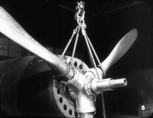 Sample page 8 from AirCorps Library document: Removal and Installation of the Allison V-1710 E Reduction Gear Assembly in the P-39