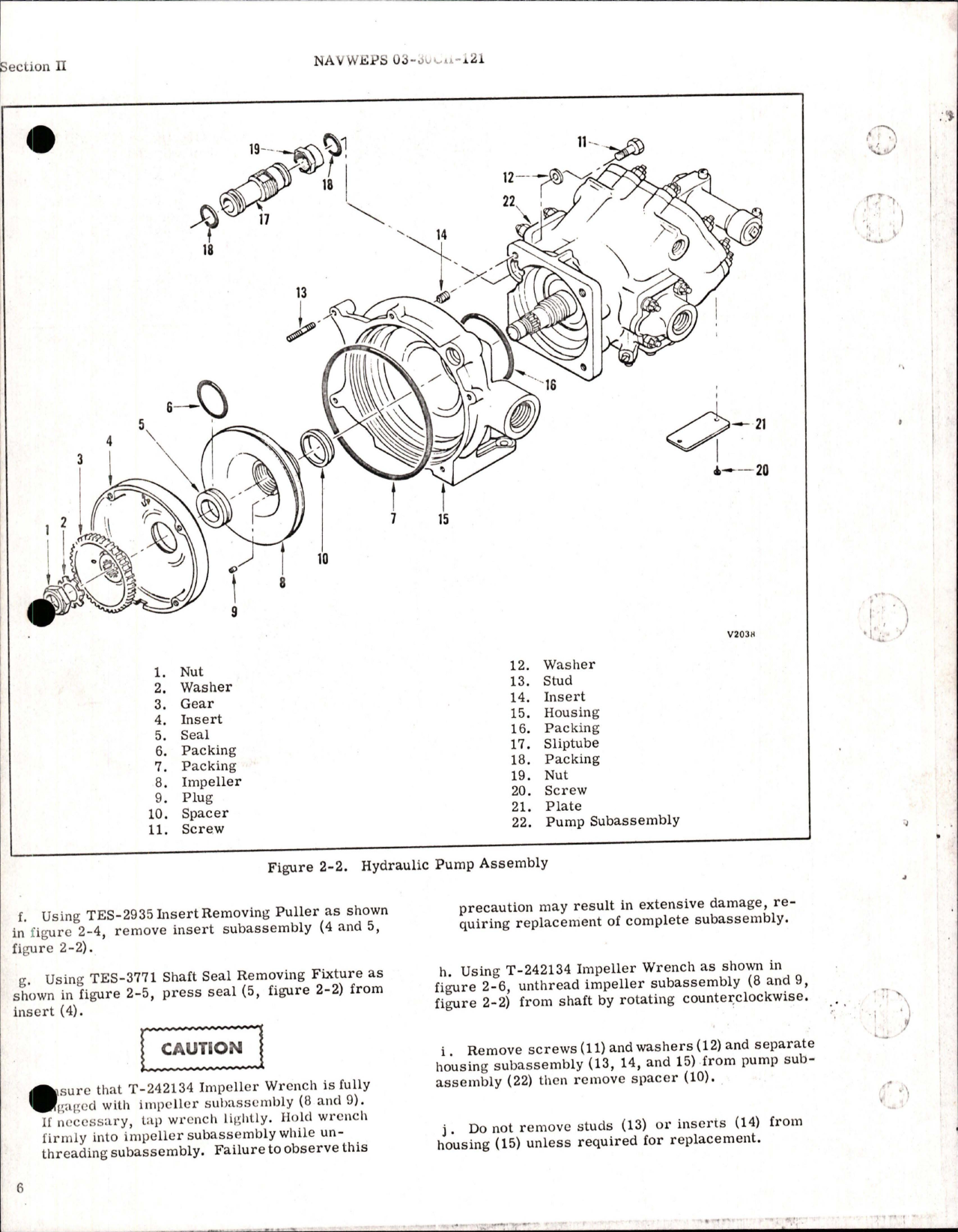 Sample page 9 from AirCorps Library document: Maintenance Instructions for Electrically Driven Hydraulic Motorpump - Models EA-1320-077, EA-1320-077C, MPEVI-060-1