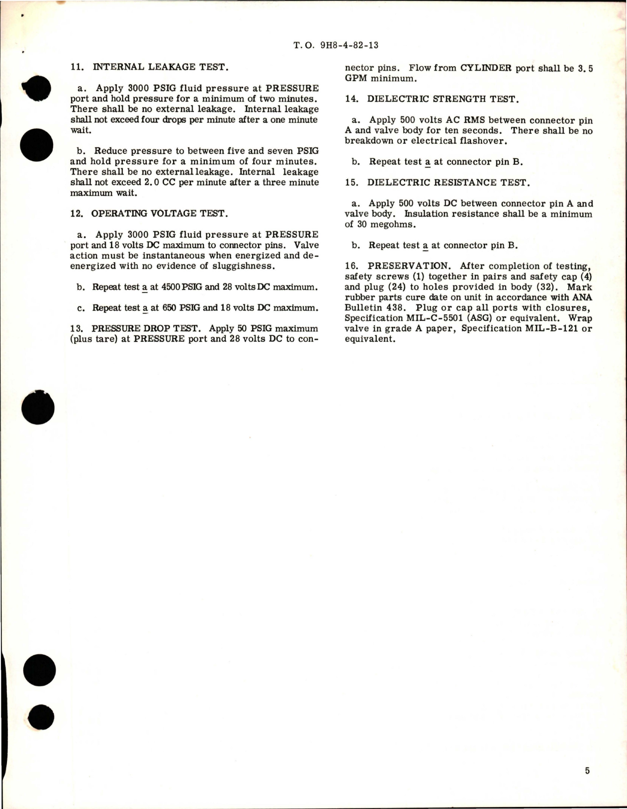 Sample page 5 from AirCorps Library document: Overhaul with Parts Breakdown for Solenoid Operated Shutoff Valve - Part 3-U-3068 