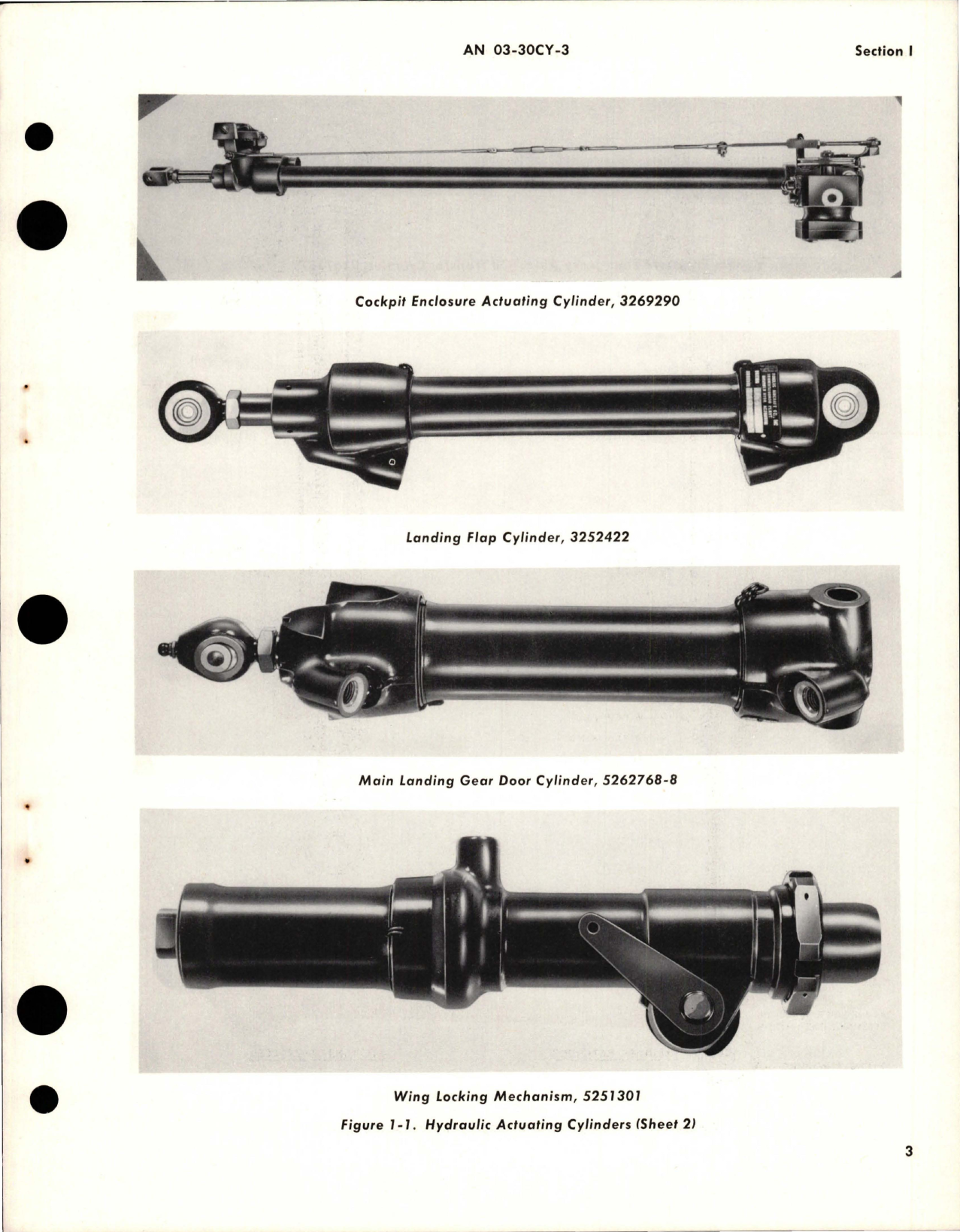 Sample page 7 from AirCorps Library document: Overhaul Instructions for Hydraulic Actuating Cylinders