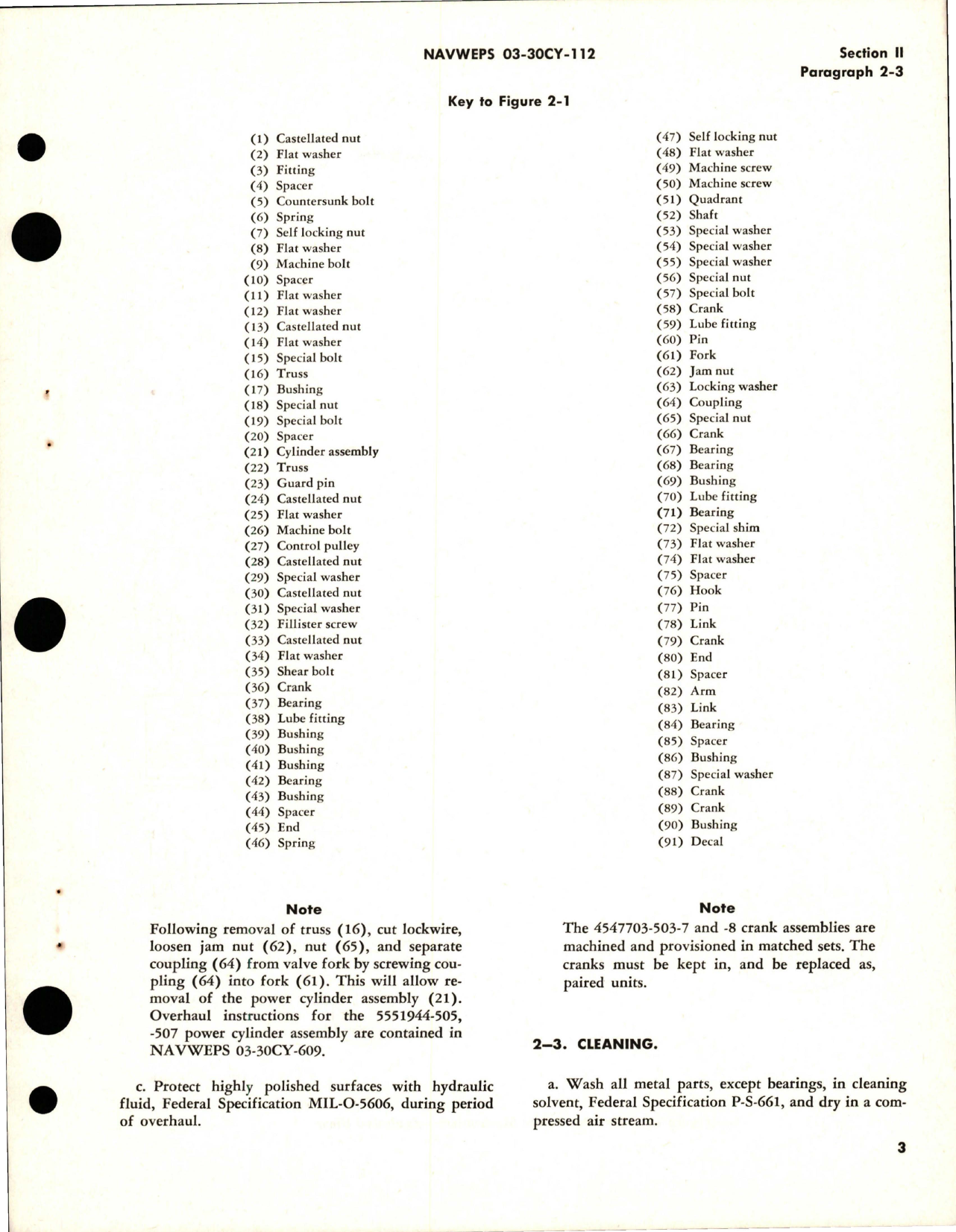 Sample page 7 from AirCorps Library document: Overhaul Instructions for Elevator Tandem Control Installation Power Mechanism Assembly