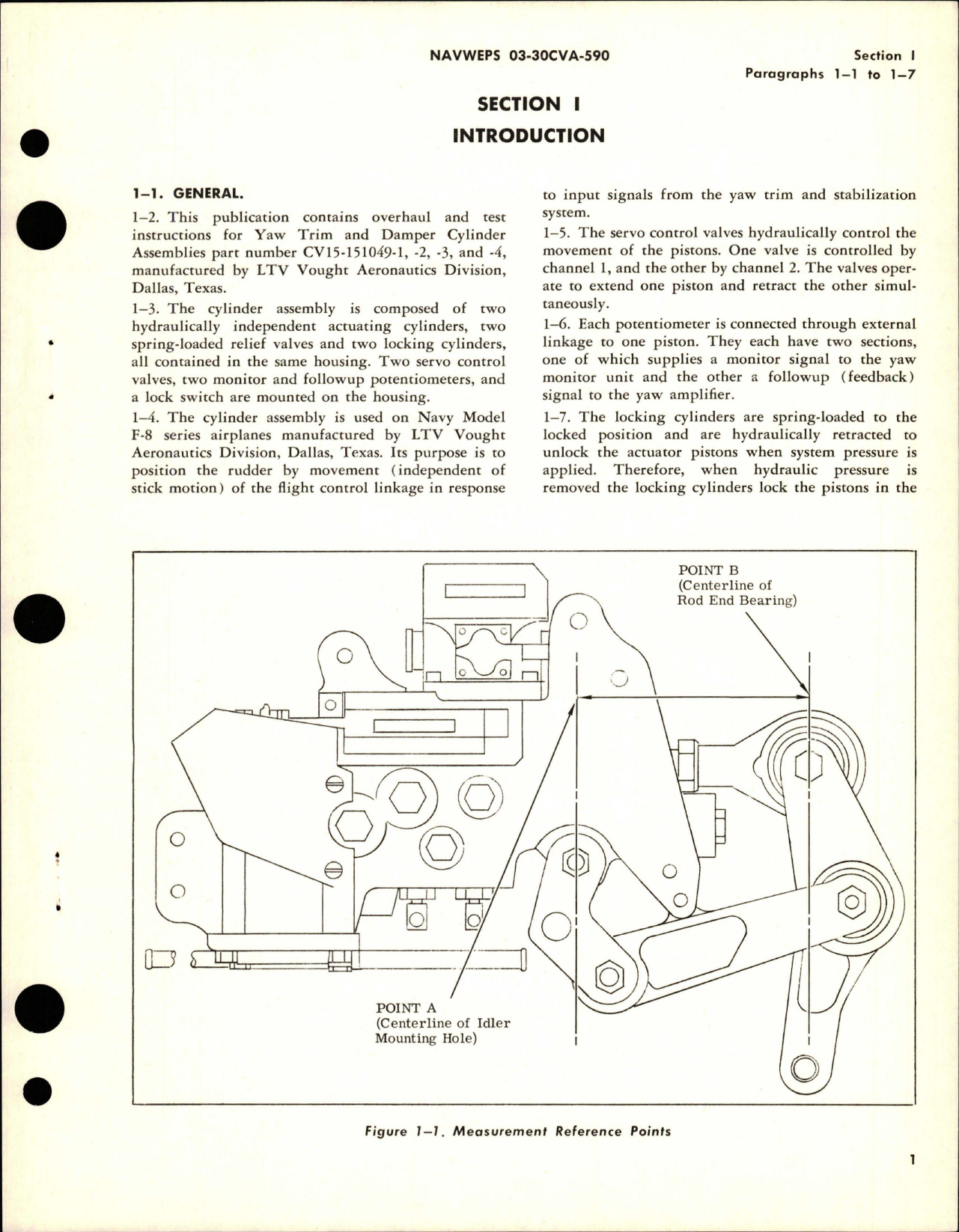 Sample page 5 from AirCorps Library document: Overhaul Instructions for Yaw Trim and Damper Cylinder Assembly
