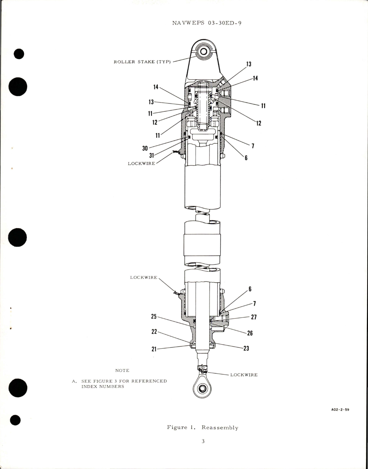 Sample page 5 from AirCorps Library document: Overhaul Instructions with Parts for Ramp Actuating Cylinder - Part A02H4700-1