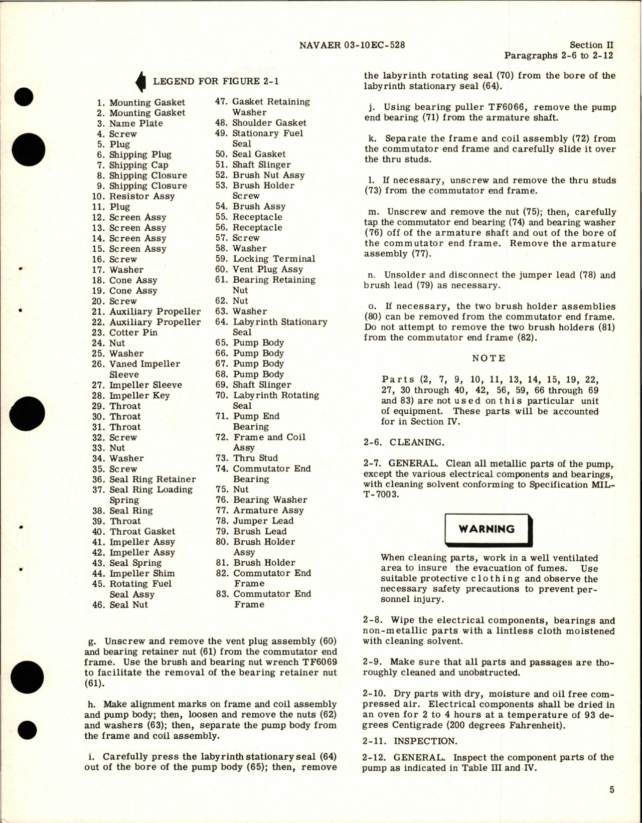 Sample page 7 from AirCorps Library document: Overhaul Instructions for External Fuel Booster Pumps