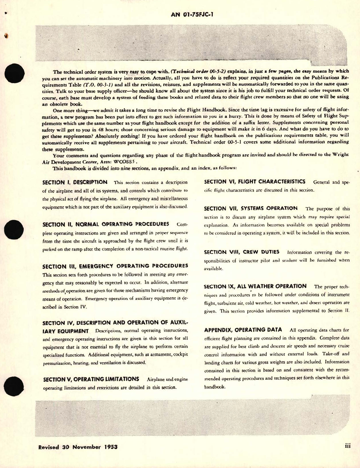 Sample page 5 from AirCorps Library document: T-33A & TV-2 Flight Handbook
