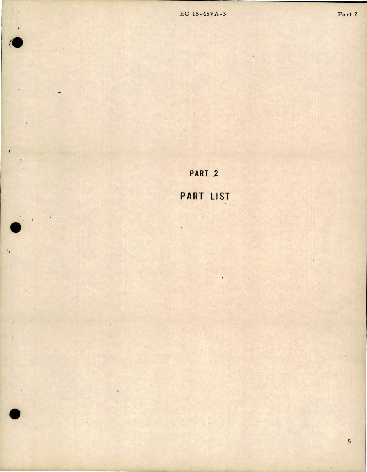 Sample page 5 from AirCorps Library document: Handbook w Parts List for Emergency Pneumatic Brake Valve - Part 892656-1150
