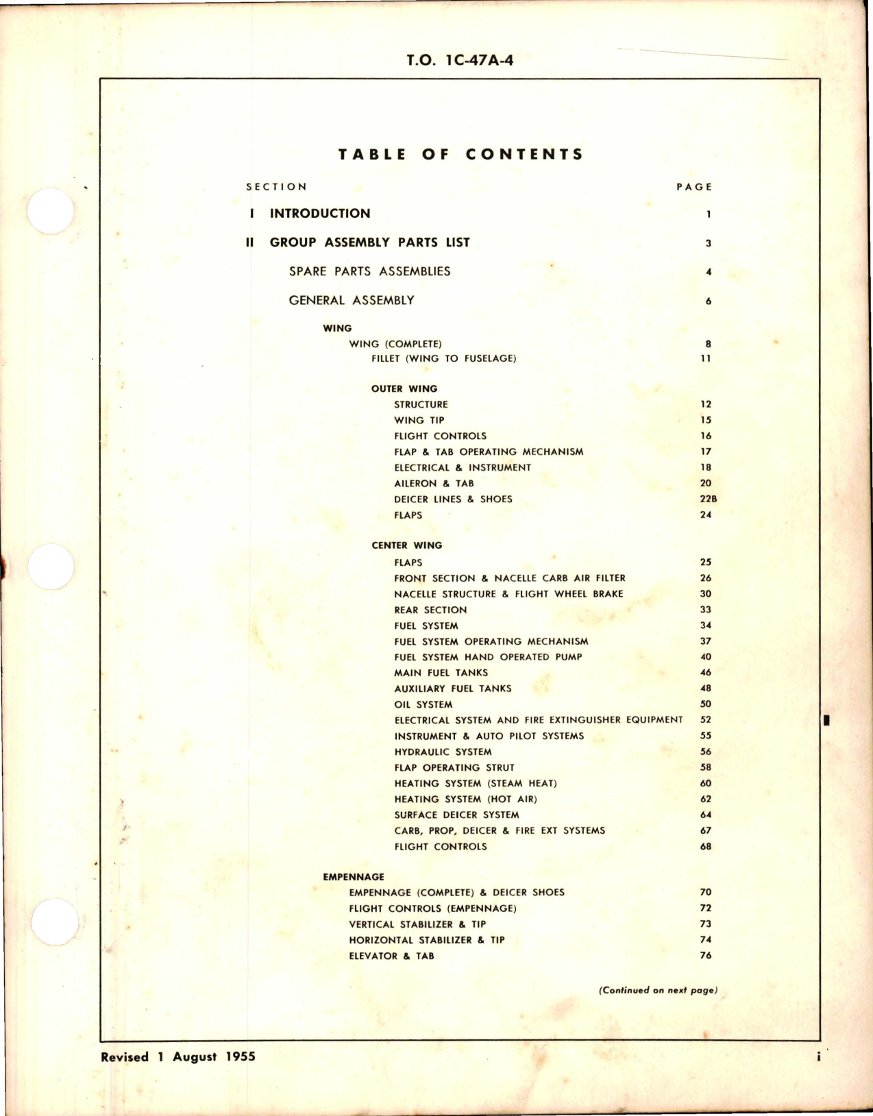 Sample page 5 from AirCorps Library document: Illustrated Parts Breakdown for C-47A and R4D-5