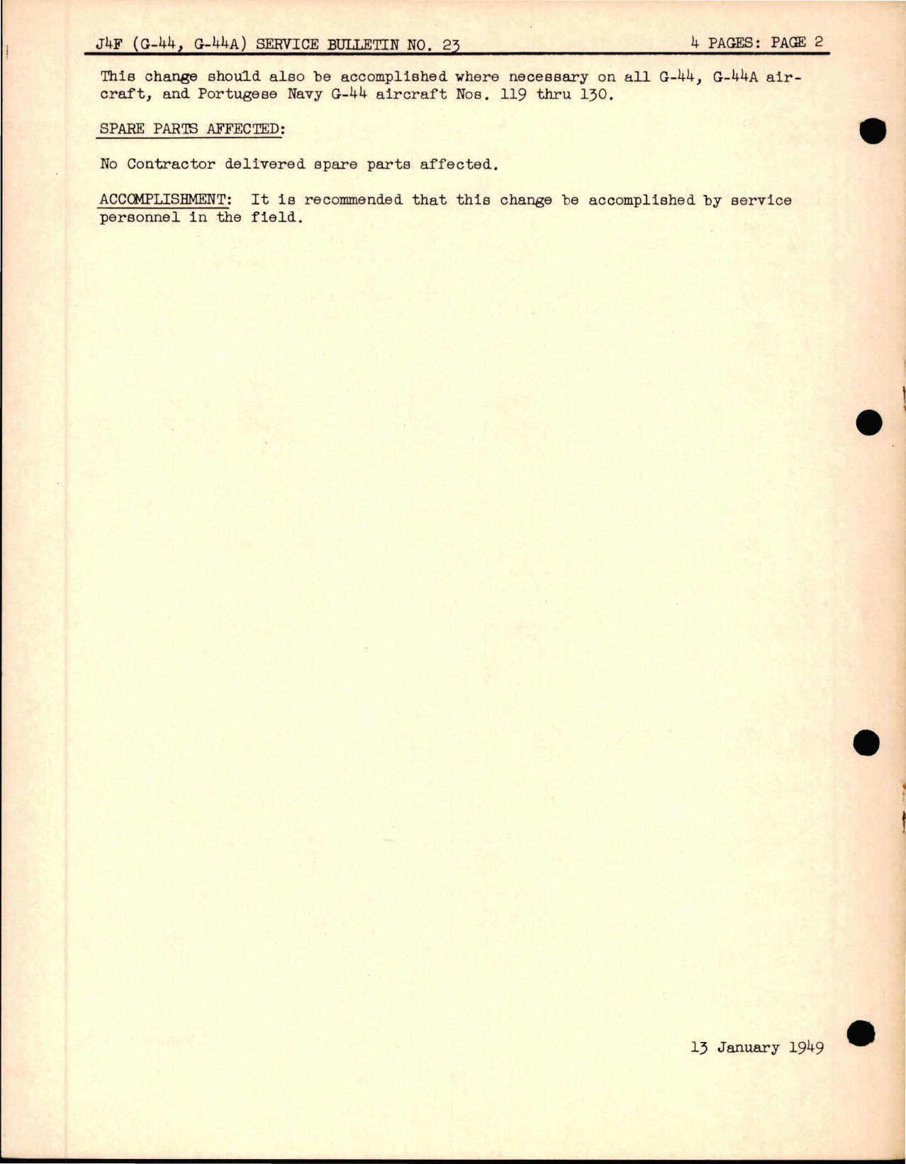 Sample page 5 from AirCorps Library document: Removal of Furnishings, Cover, Gyro Horizon and Directional Gyro Air Filter Body - Model J4F (G-44, G-44A)