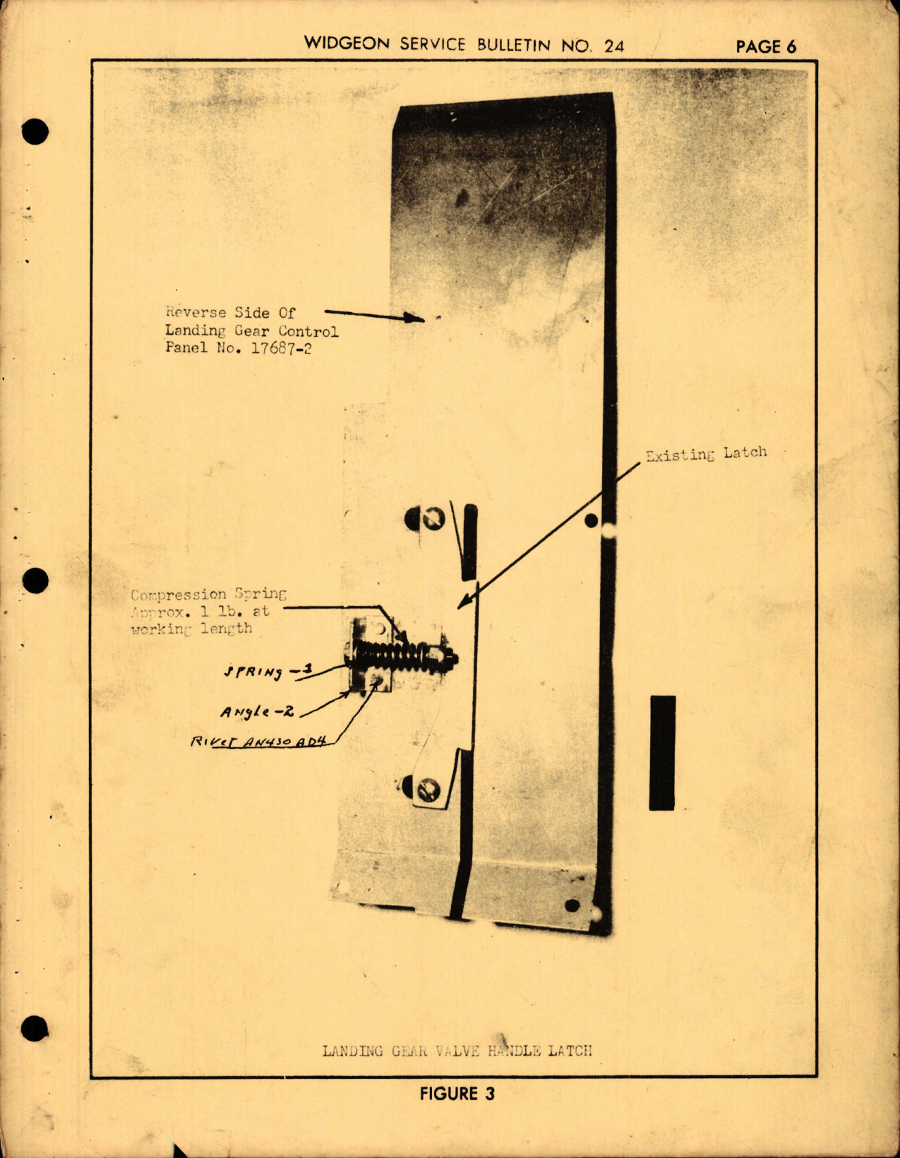 Sample page 5 from AirCorps Library document: Revision of Widgeon Hydraulic System
