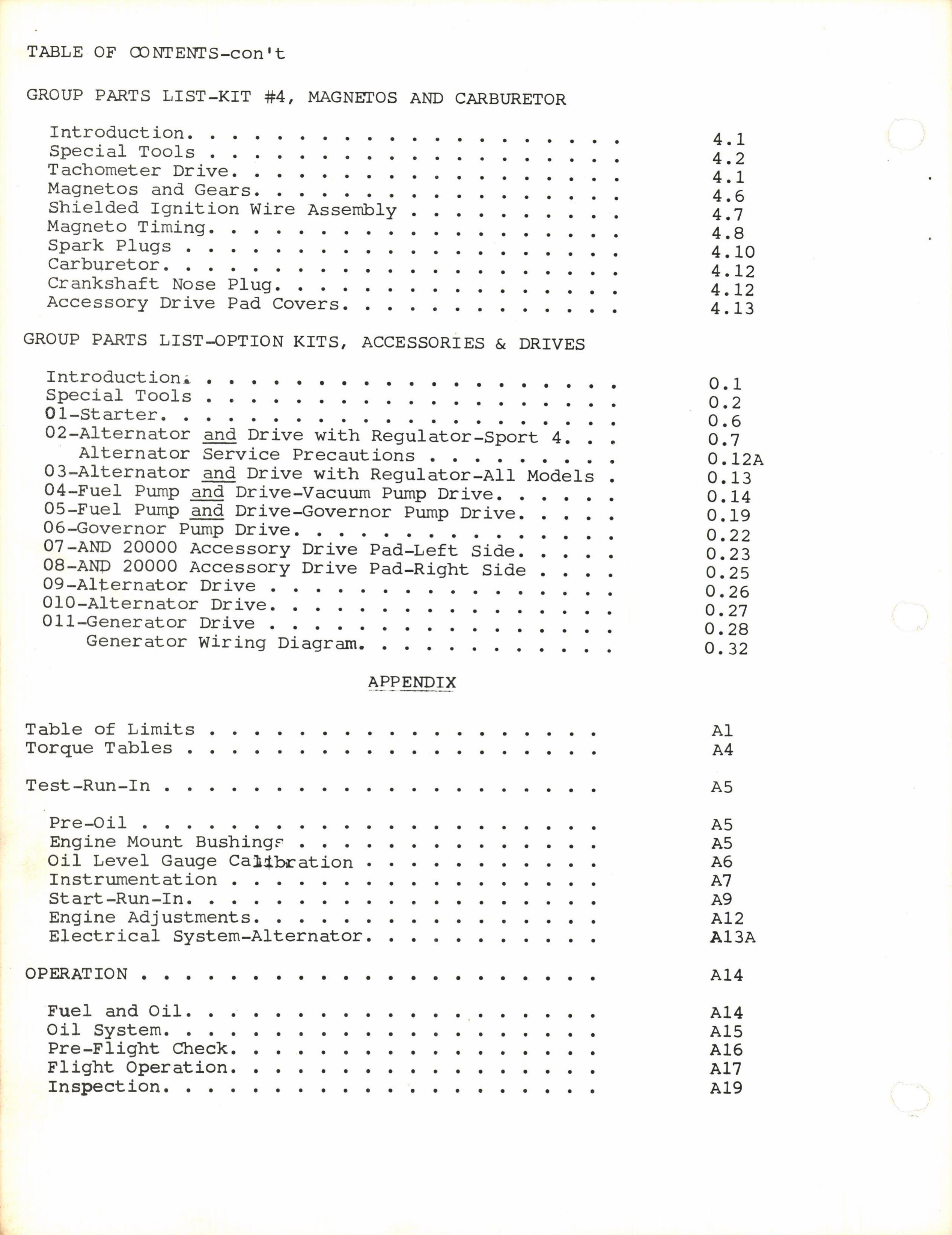 Sample page 6 from AirCorps Library document: Assembly Manual for Models Sport 4, 4A, and 4B