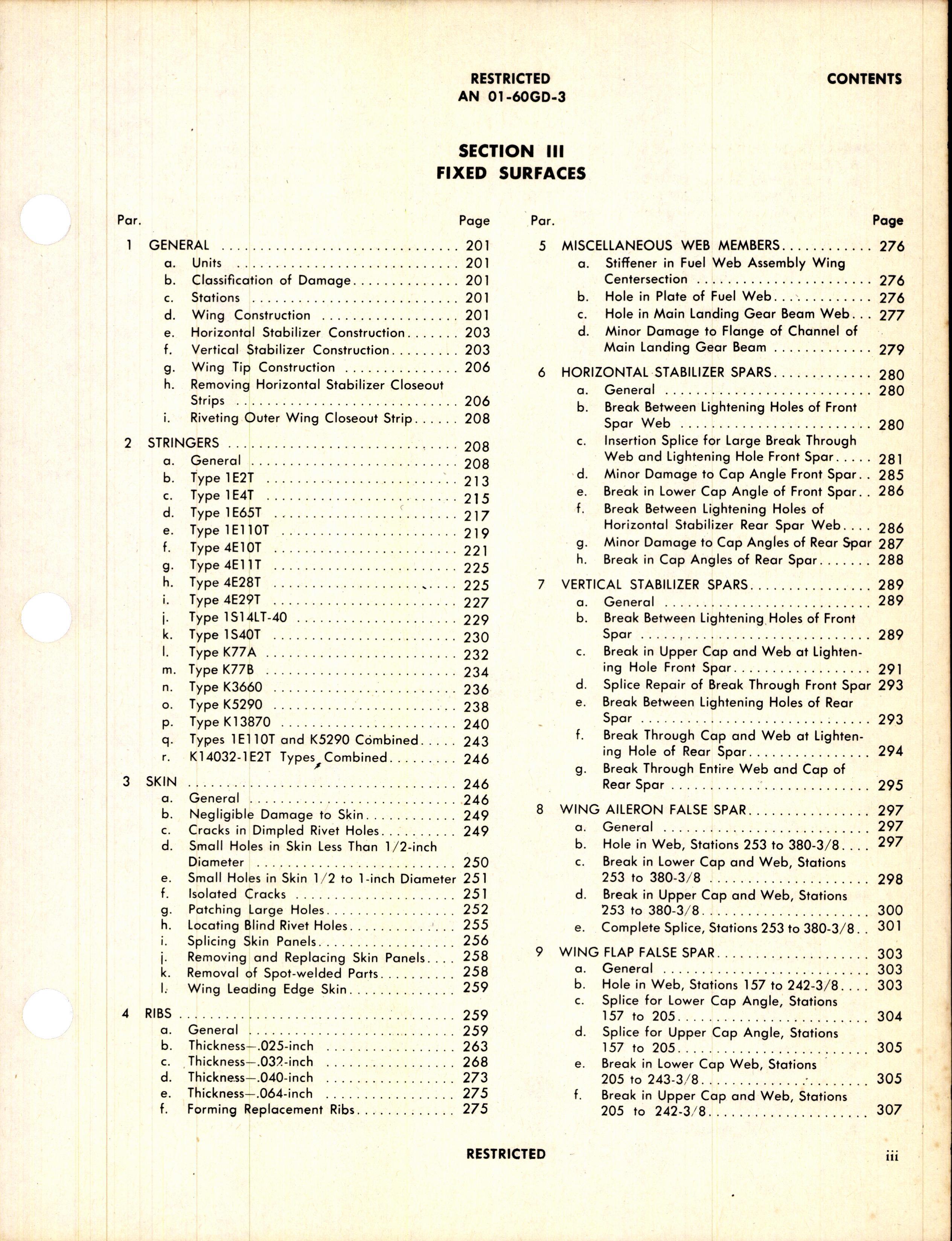 Sample page 5 from AirCorps Library document: Structural Repair Instructions for B-25H-1, -5, -10, and PBJ-1H