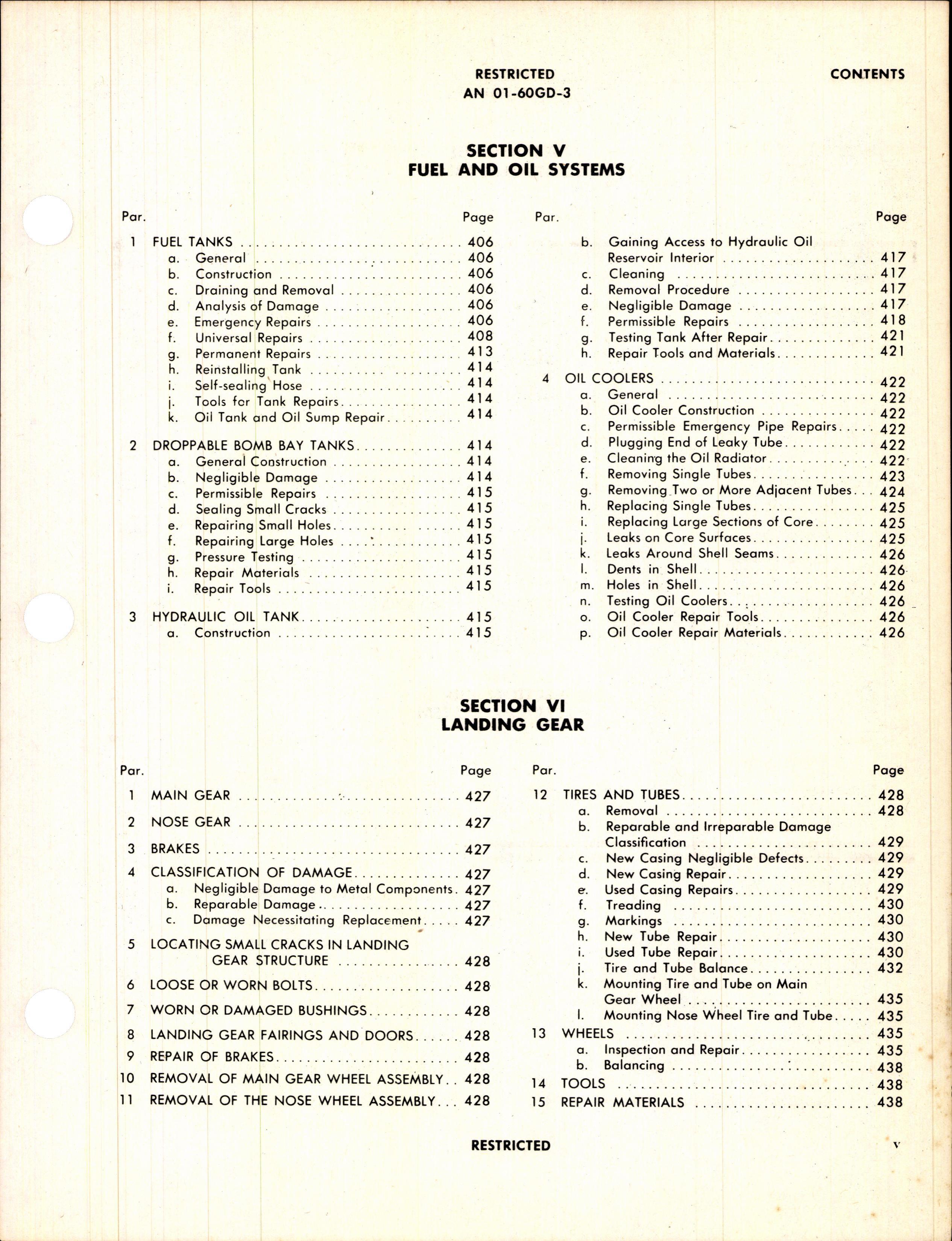 Sample page 7 from AirCorps Library document: Structural Repair Instructions for B-25H-1, -5, -10, and PBJ-1H