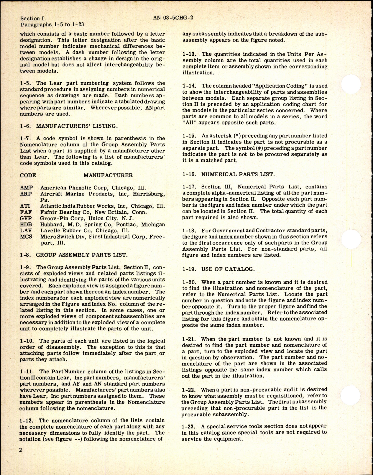 Sample page 4 from AirCorps Library document: Parts Catalog for Linear Actuator Assembly 410 Series