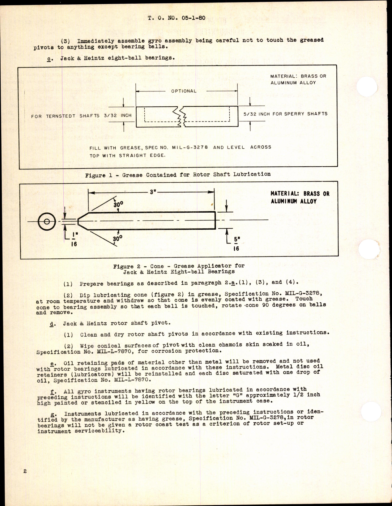 Sample page 2 from AirCorps Library document: Lubrication of Air-Driven Gyro Instrument & Automatic Pilot 