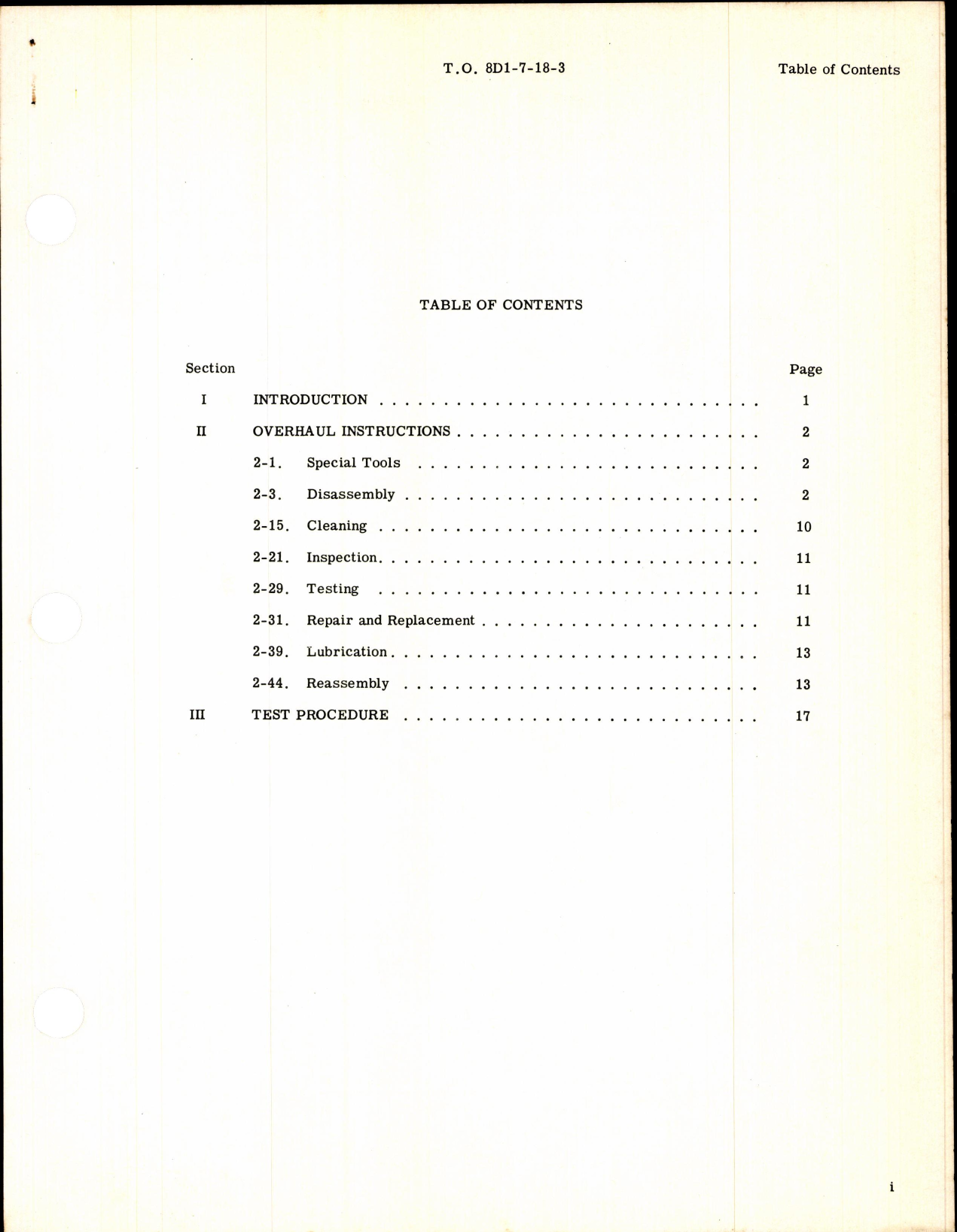 Sample page 3 from AirCorps Library document: Linear Actuator Model ACT-A-1954-1