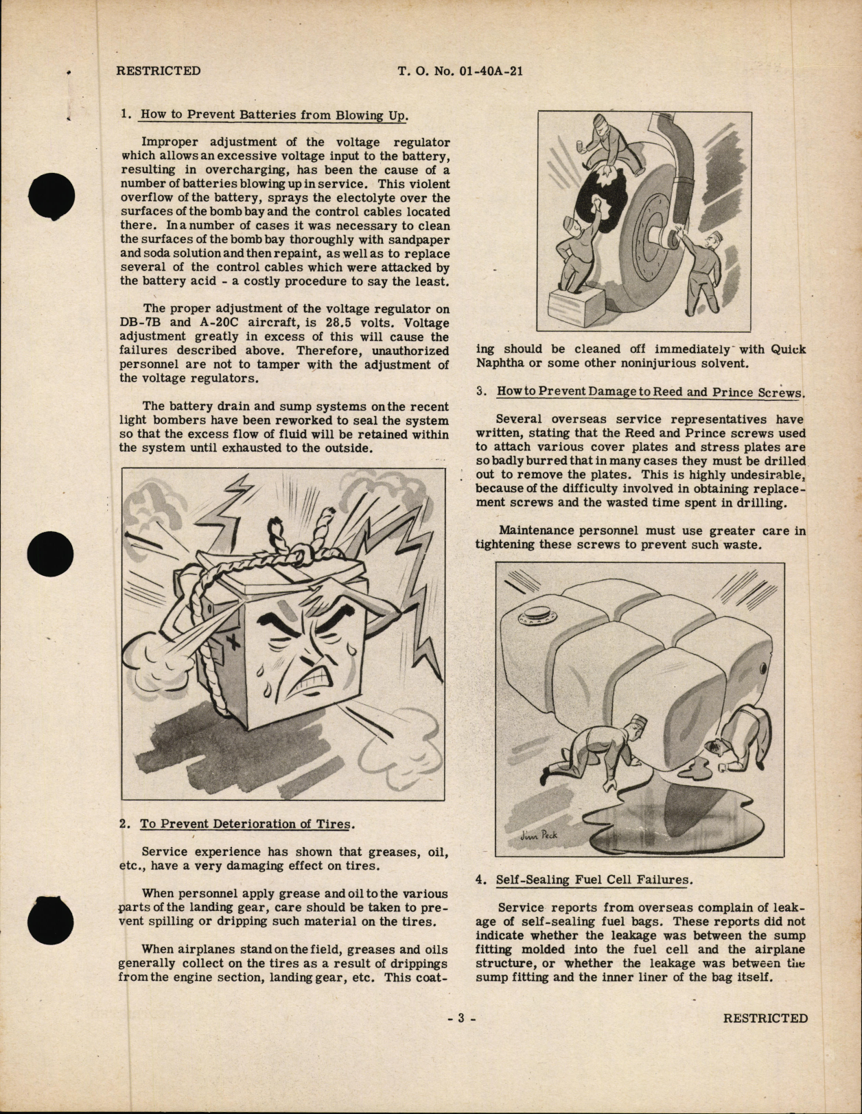 Sample page 5 from AirCorps Library document: Service Hints for Light Bombers