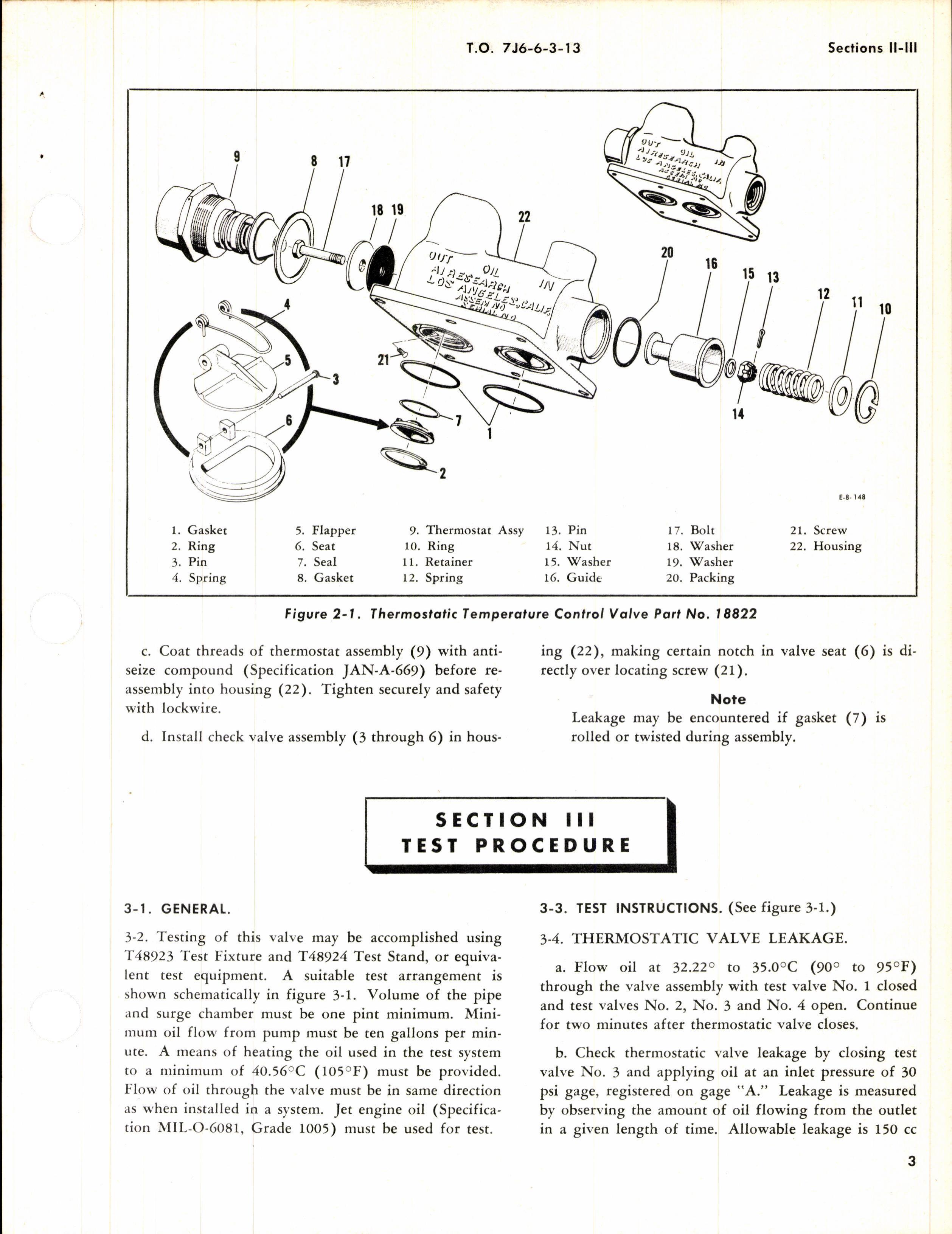 Sample page 5 from AirCorps Library document: Overhaul Instructions for Thermostatic Temperature Control Valves 