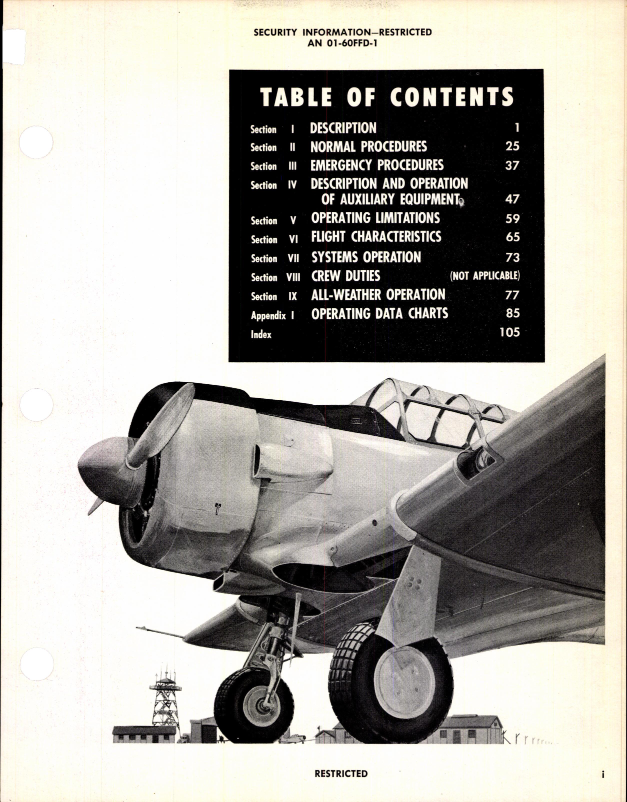 Sample page 3 from AirCorps Library document: Flight Handbook for LT-6G Aircraft
