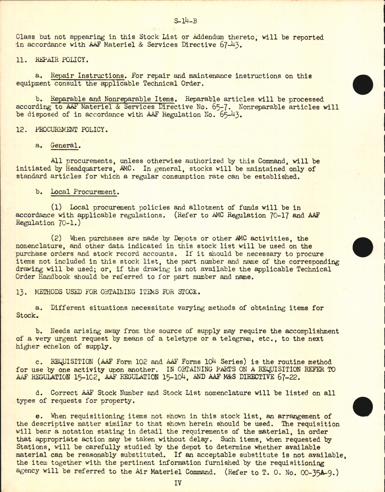 Sample page 6 from AirCorps Library document: Stock List for Prefabricated Hangars and Buildings