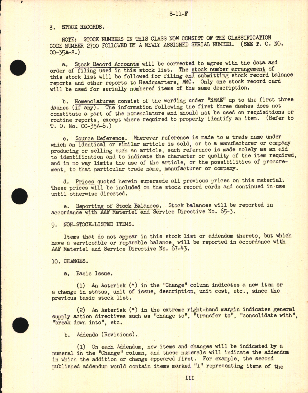 Sample page 5 from AirCorps Library document: Stock List Guided Missiles