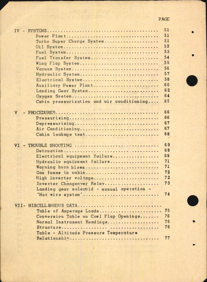 Sample page 6 from AirCorps Library document: B-29 Standard Operating Procedures for Flight Engineer