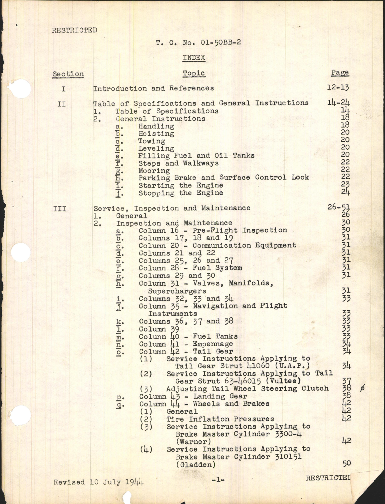 Sample page 5 from AirCorps Library document: Service Instructions for BT-13A and BT-15