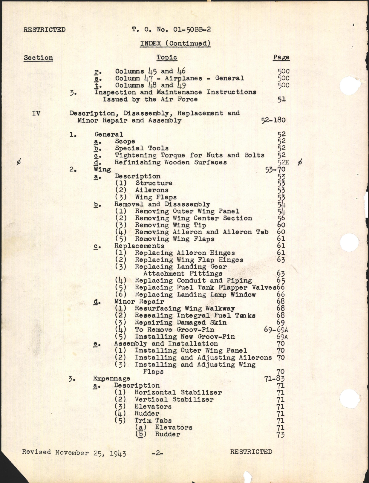 Sample page 6 from AirCorps Library document: Service Instructions for BT-13A and BT-15
