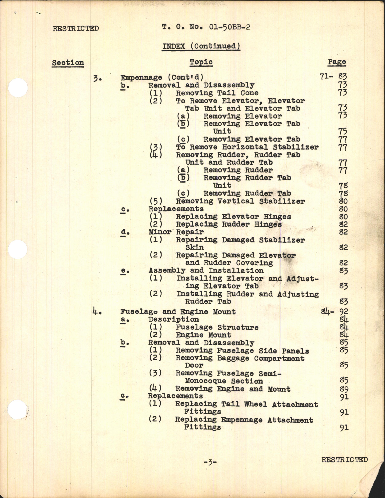 Sample page 7 from AirCorps Library document: Service Instructions for BT-13A and BT-15