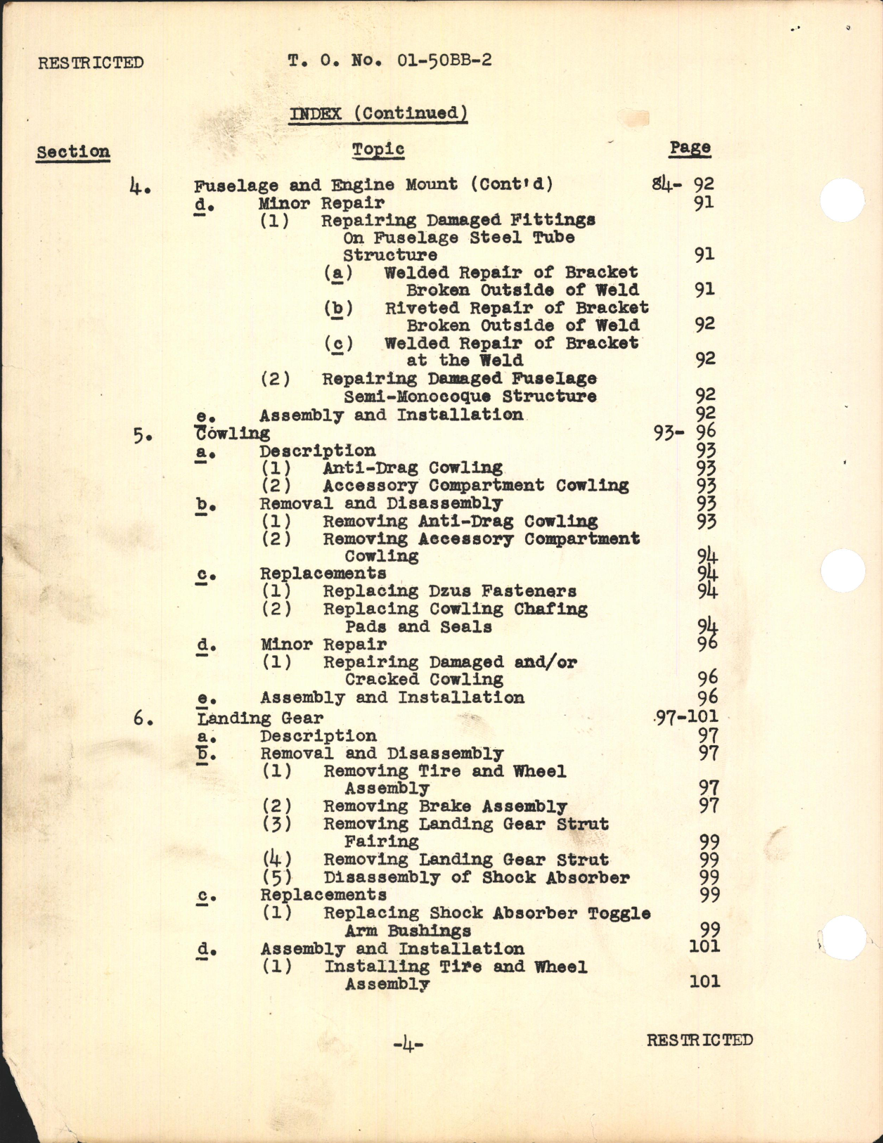 Sample page 8 from AirCorps Library document: Service Instructions for BT-13A and BT-15