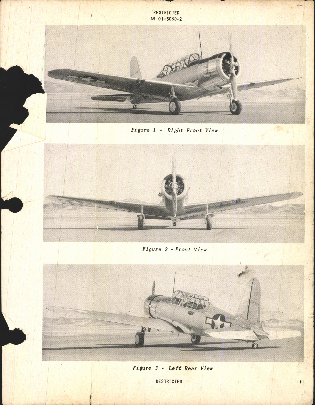 Sample page 5 from AirCorps Library document: Erection and Maintenance Instructions for BT-13B and SNV-2 Airplanes