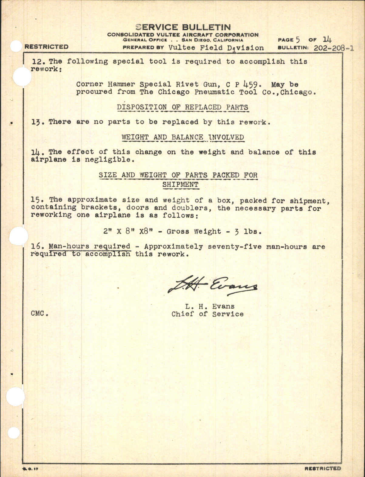 Sample page 5 from AirCorps Library document: Outer wing Intermediate Rib Reinforcement