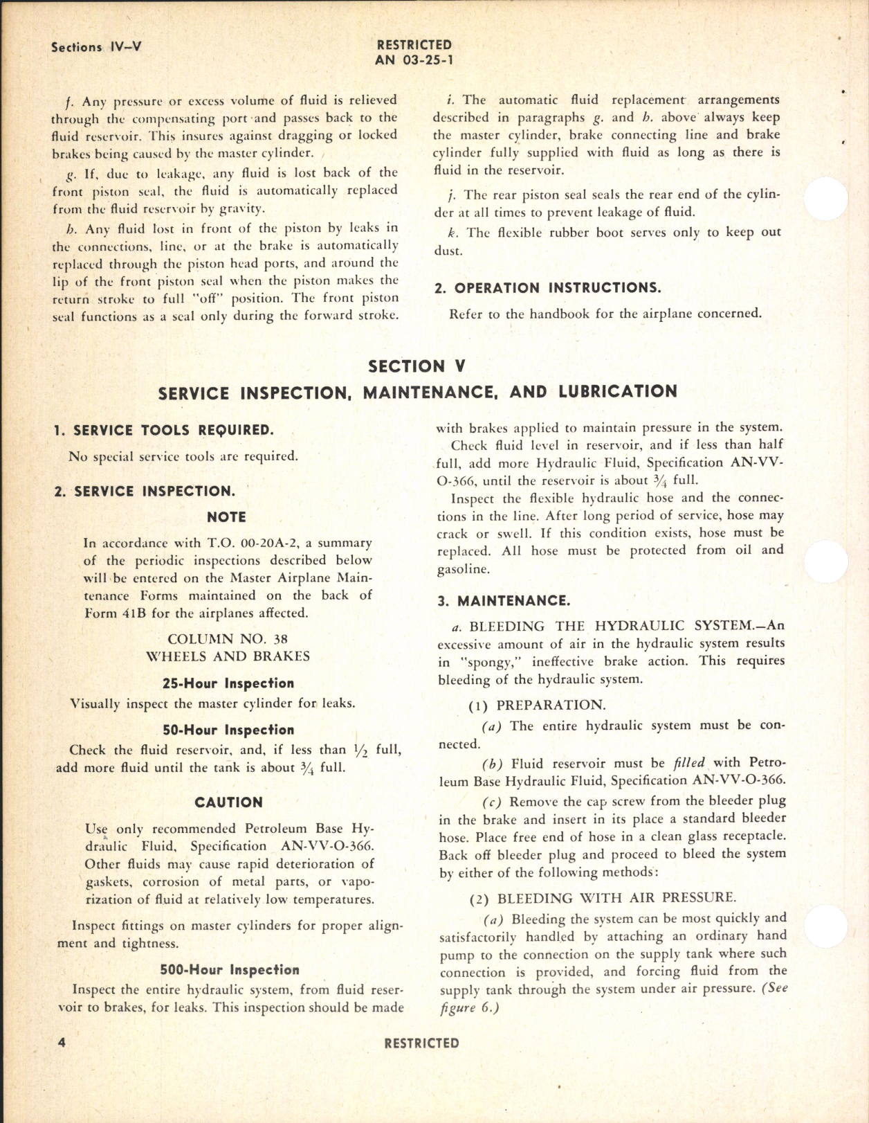 Sample page 8 from AirCorps Library document: Handbook of Instructions with Parts Catalog for Master Brake Cylinders (Goodyear)