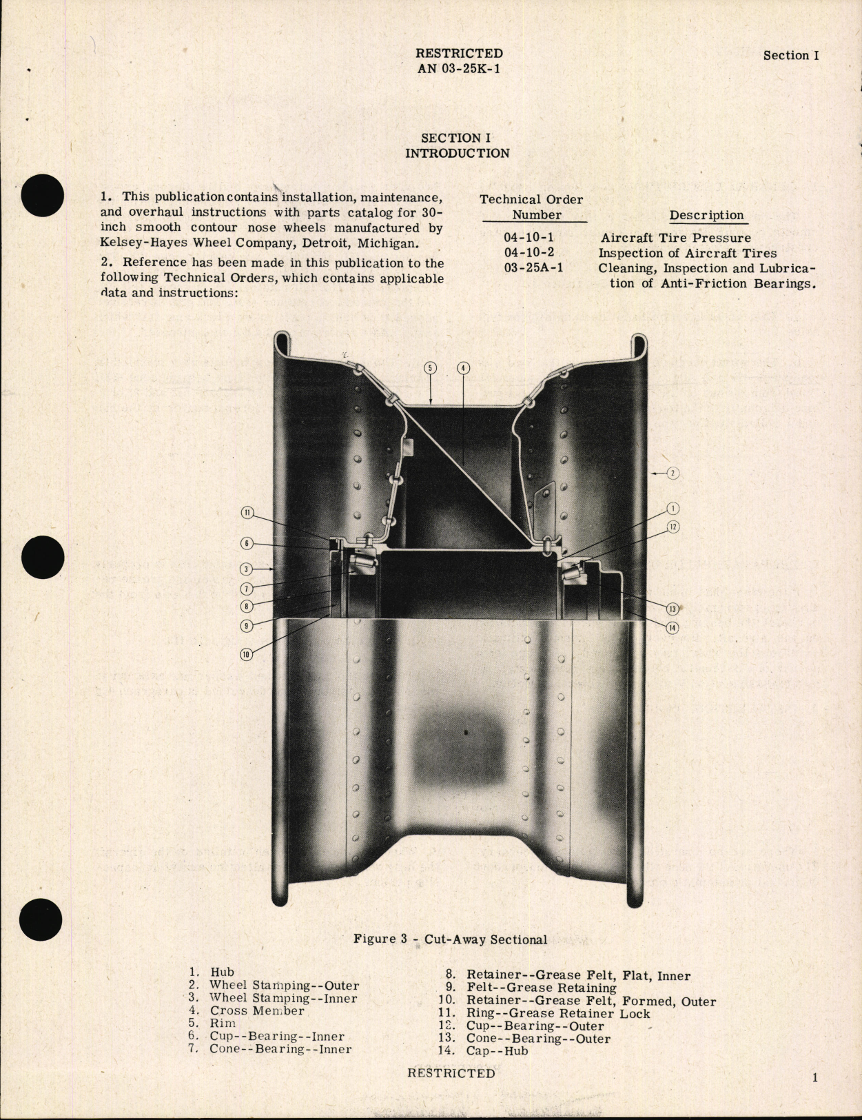 Sample page 5 from AirCorps Library document: Handbook of Instructions with Parts Catalog for Smooth Contour Nose Wheels