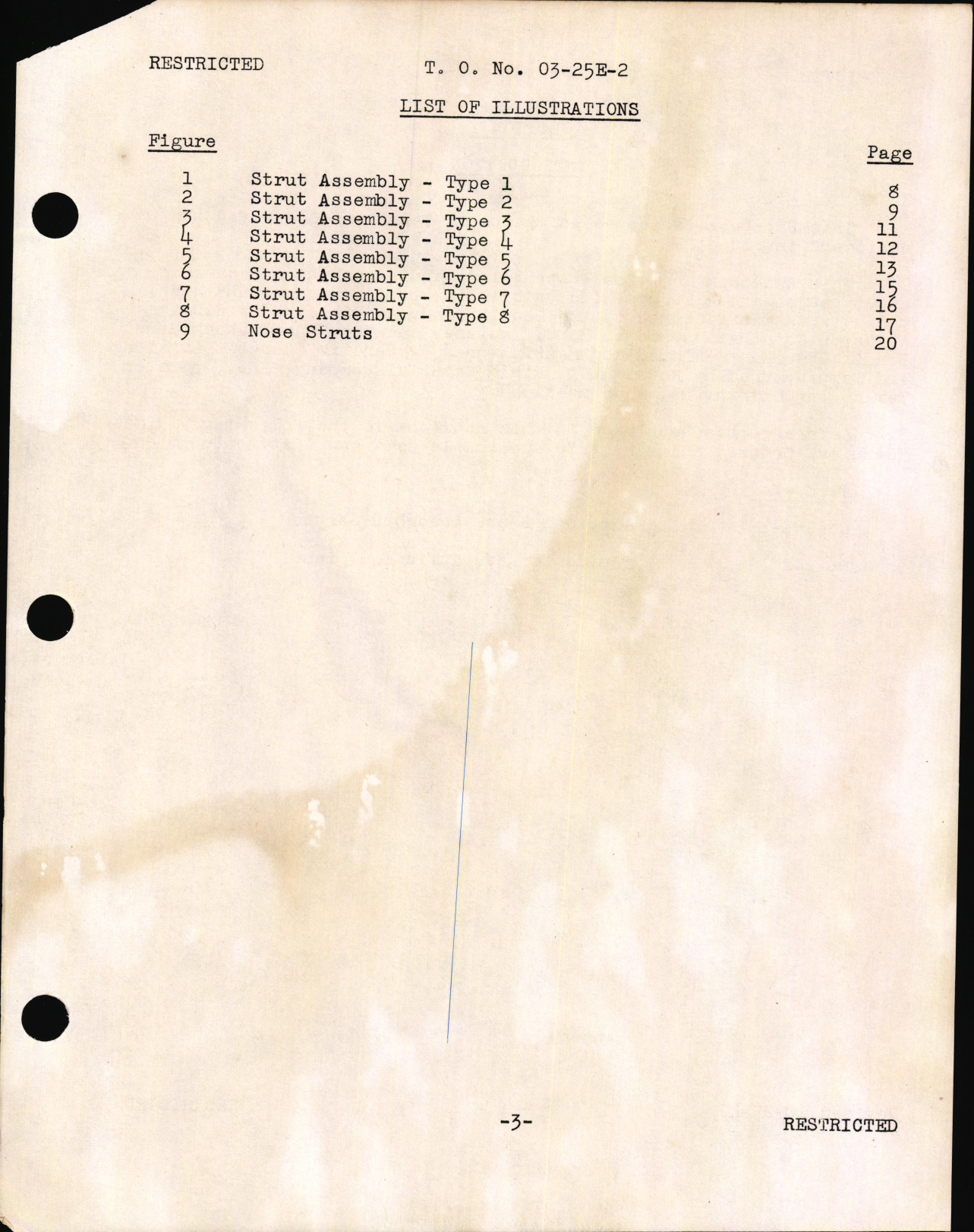 Sample page 7 from AirCorps Library document: Handbook of Instructions with Parts Catalog for Nose, Tail, and Landing Gear Struts