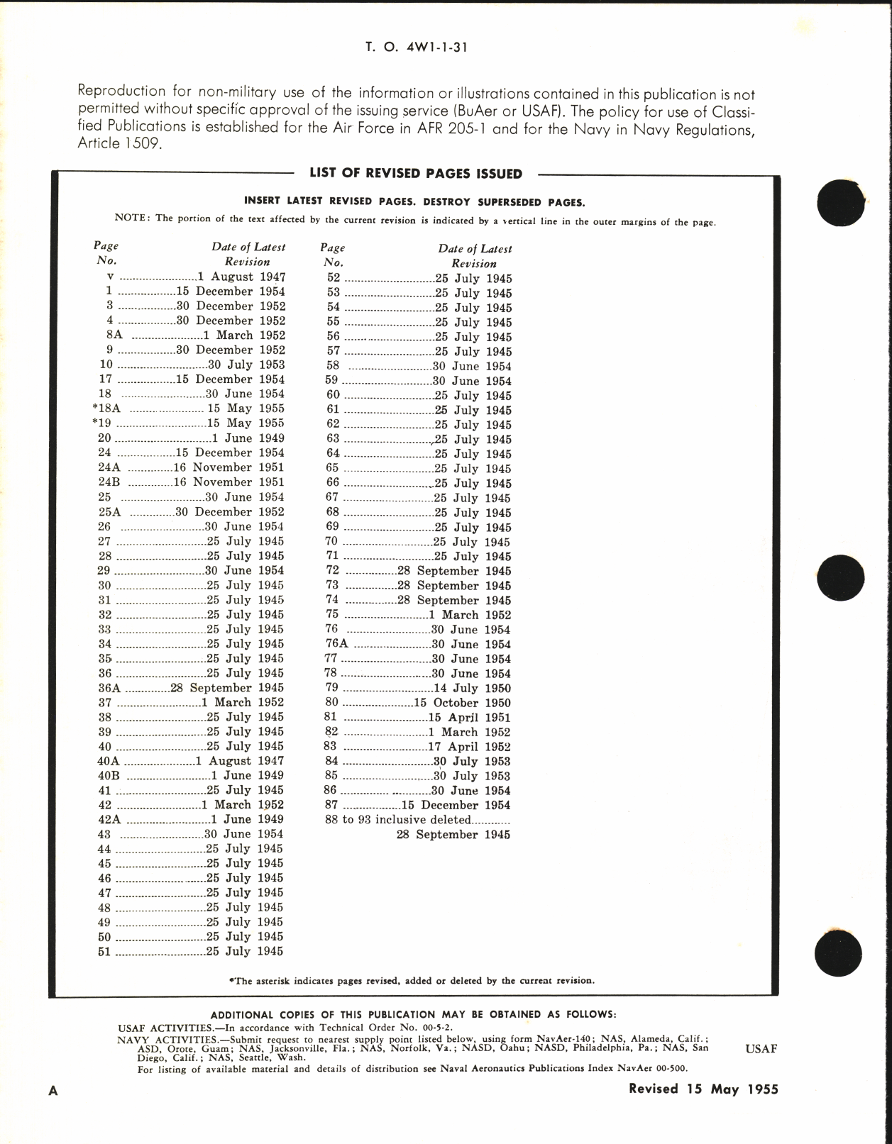 Sample page 2 from AirCorps Library document: Operation, Service, & Overhaul Inst w/ Parts Catalog for Main Landing Wheels