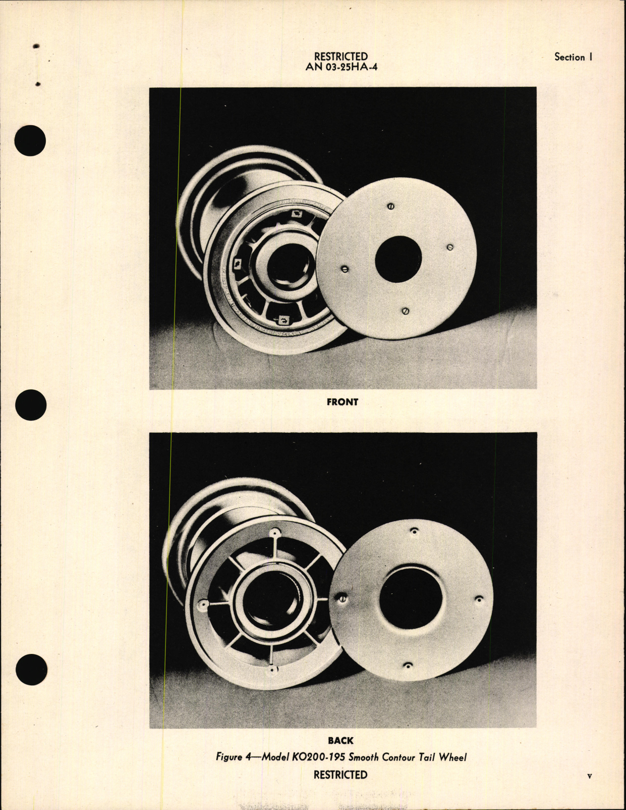 Sample page 7 from AirCorps Library document: Handbook of Instructions with Parts Catalog for Tail Wheels (Firestone)
