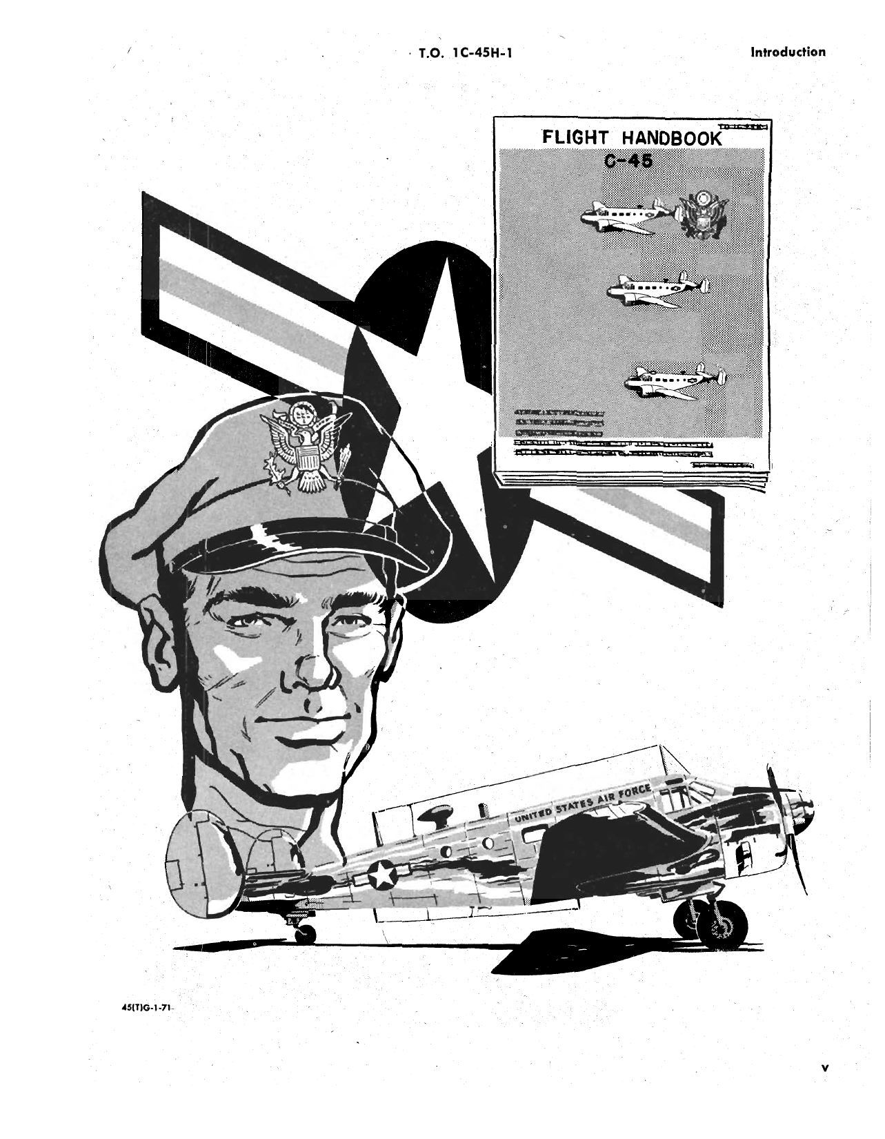 Sample page 7 from AirCorps Library document: Flight Handbook for C-45G, TC-45G, and C-45H Aircraft