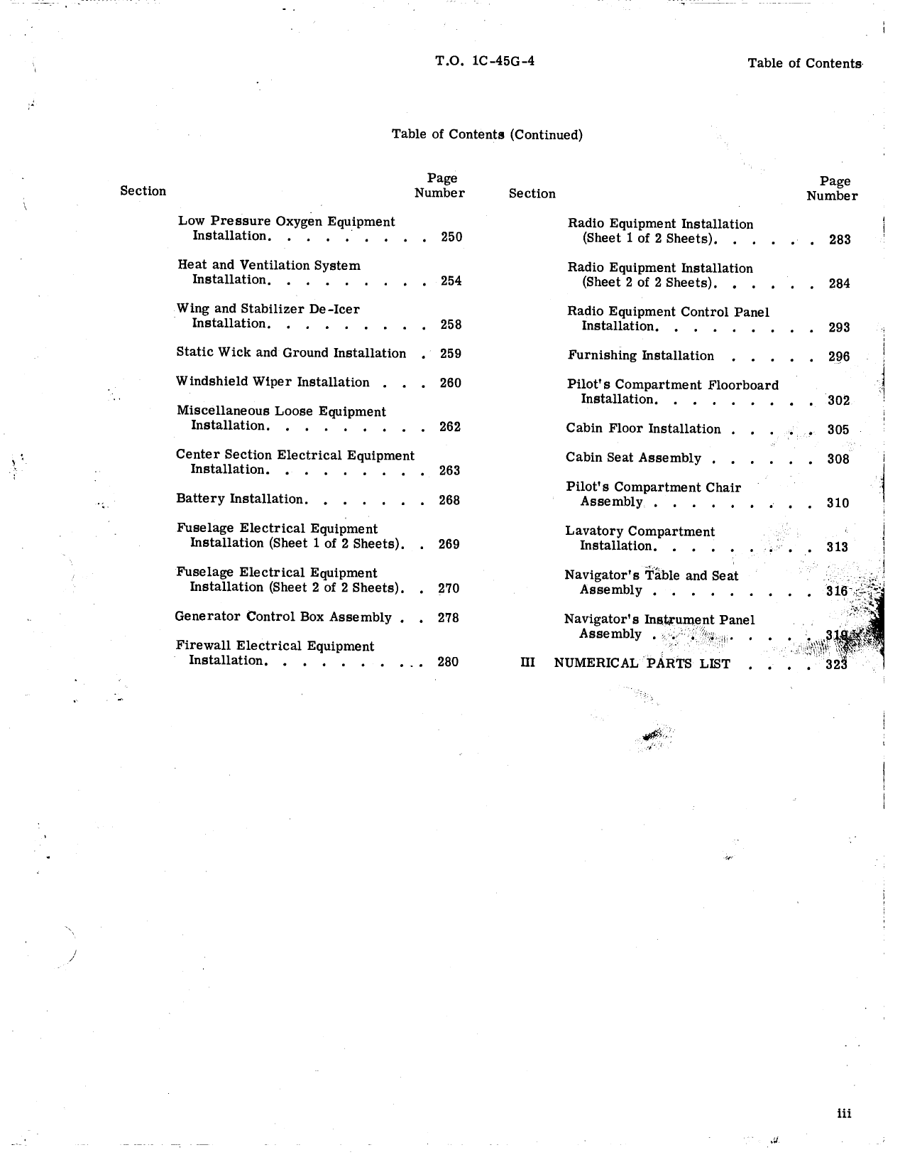 Sample page 5 from AirCorps Library document: Illustrated Parts Breakdown for C-45H and TC-45H Aircraft