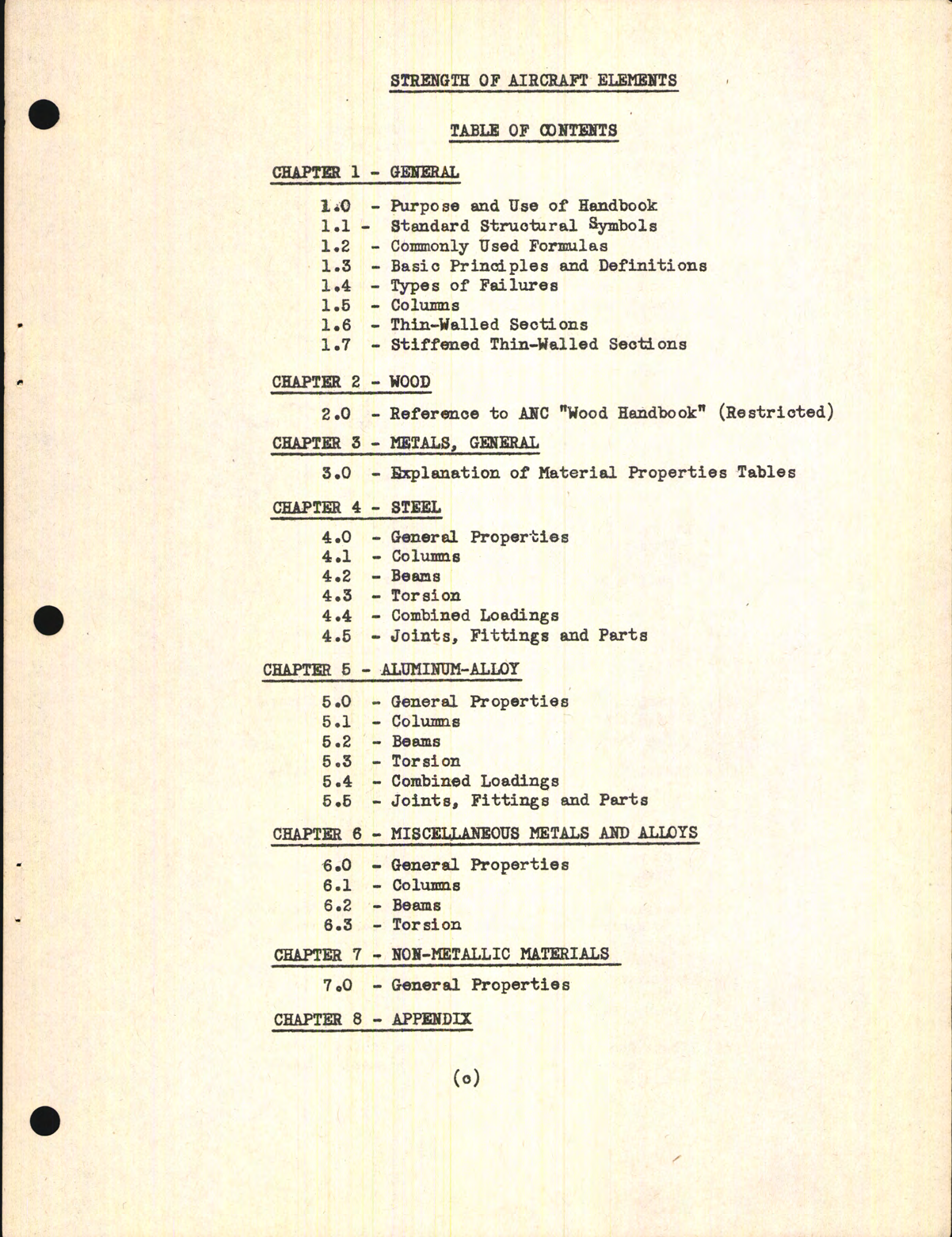 Sample page 5 from AirCorps Library document: Strength of Aircraft Elements