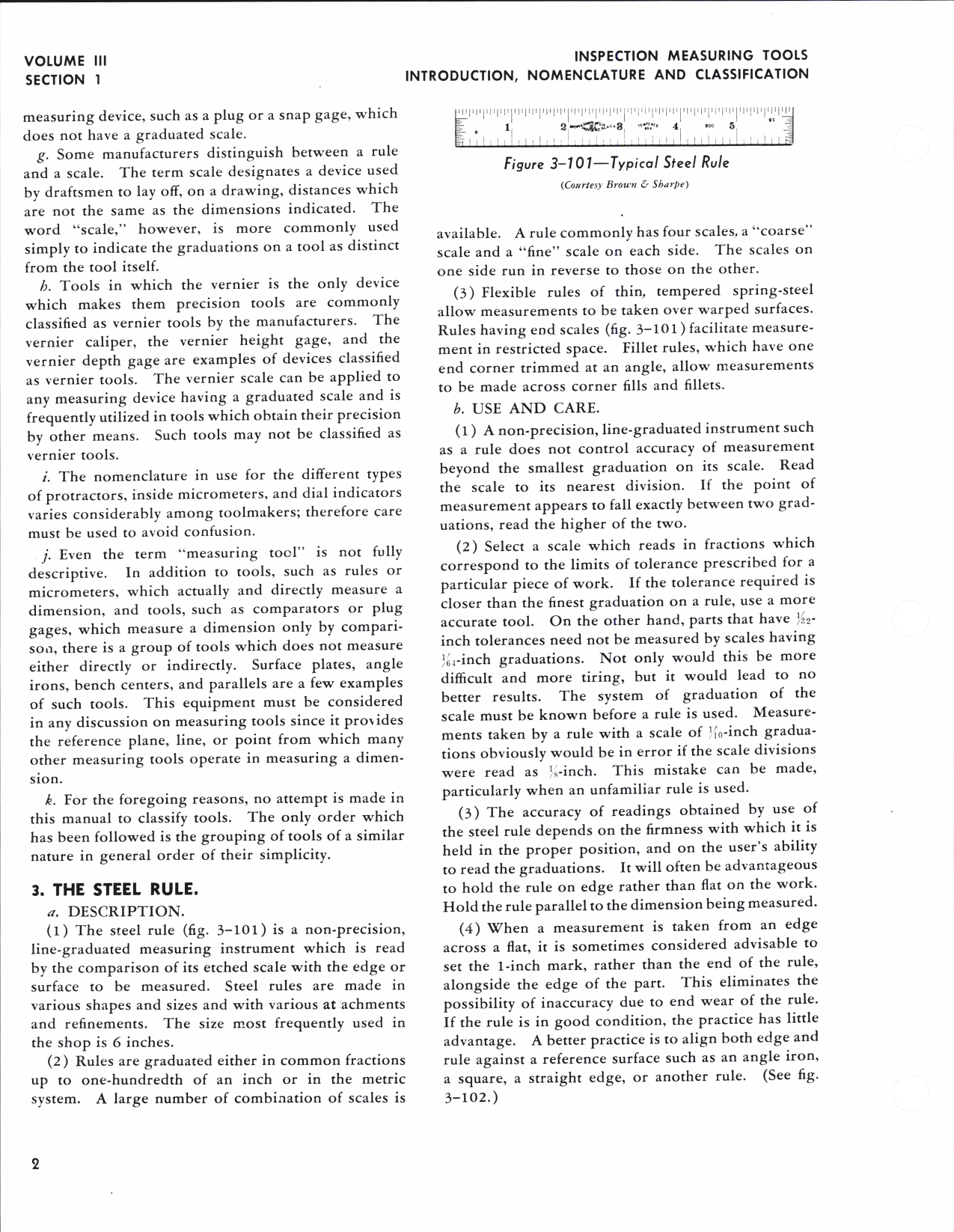 Sample page 6 from AirCorps Library document: Aeronautical Technical Inspection Manual - Inspection Measuring Tools