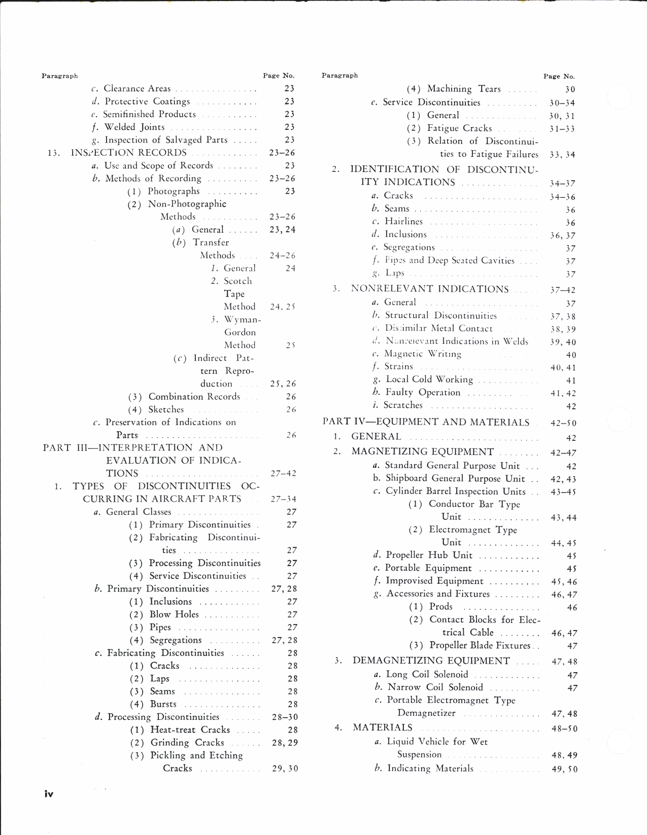 Sample page 6 from AirCorps Library document: Aeronautical Technical Inspection Manual - Magnetic Particle Inspection