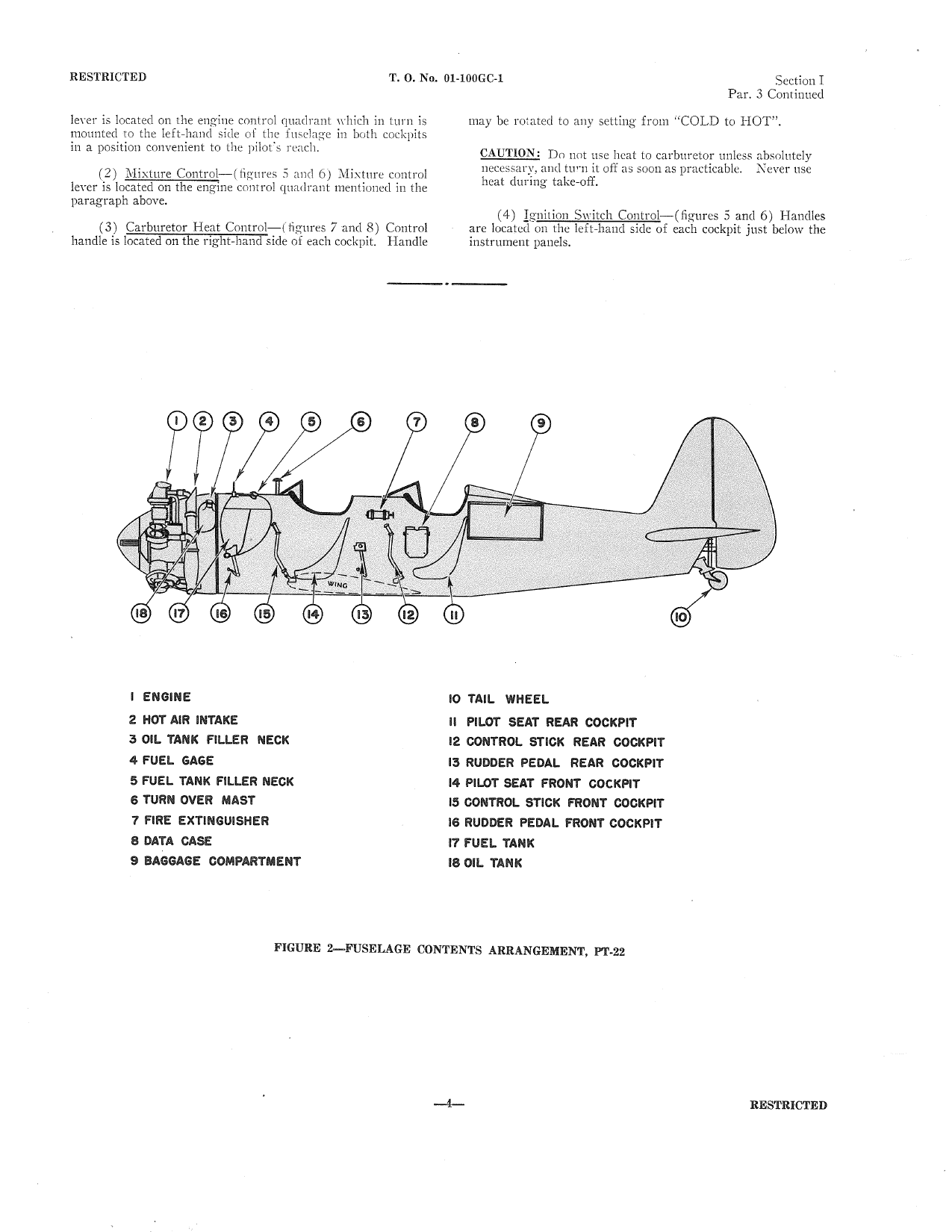 Sample page 8 from AirCorps Library document: Pilot's Flight Operating Instructions for Army Model PT-22 Airplanes