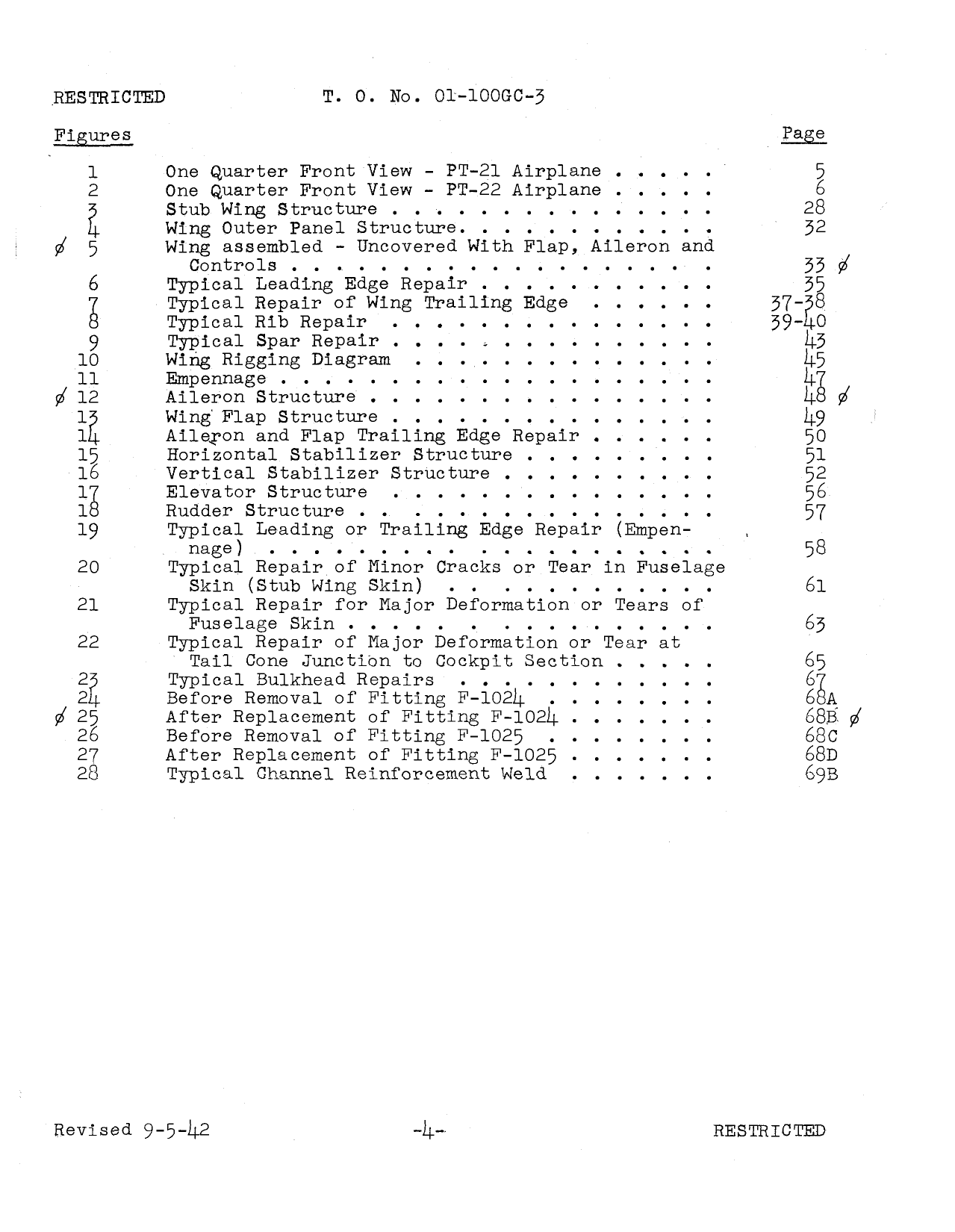 Sample page 6 from AirCorps Library document: Overhaul Instructions for Models PT-21 and PT-22 Primary Training Airplanes