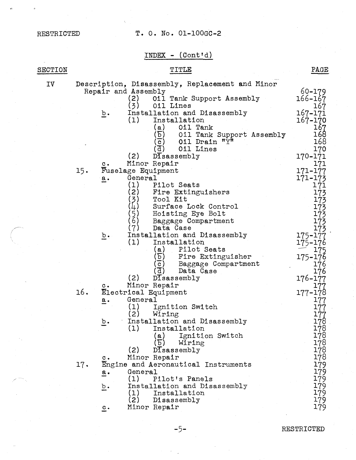 Sample page 7 from AirCorps Library document: Service Instructions for Models PT-21 and PT-22 Primary Training Airplanes