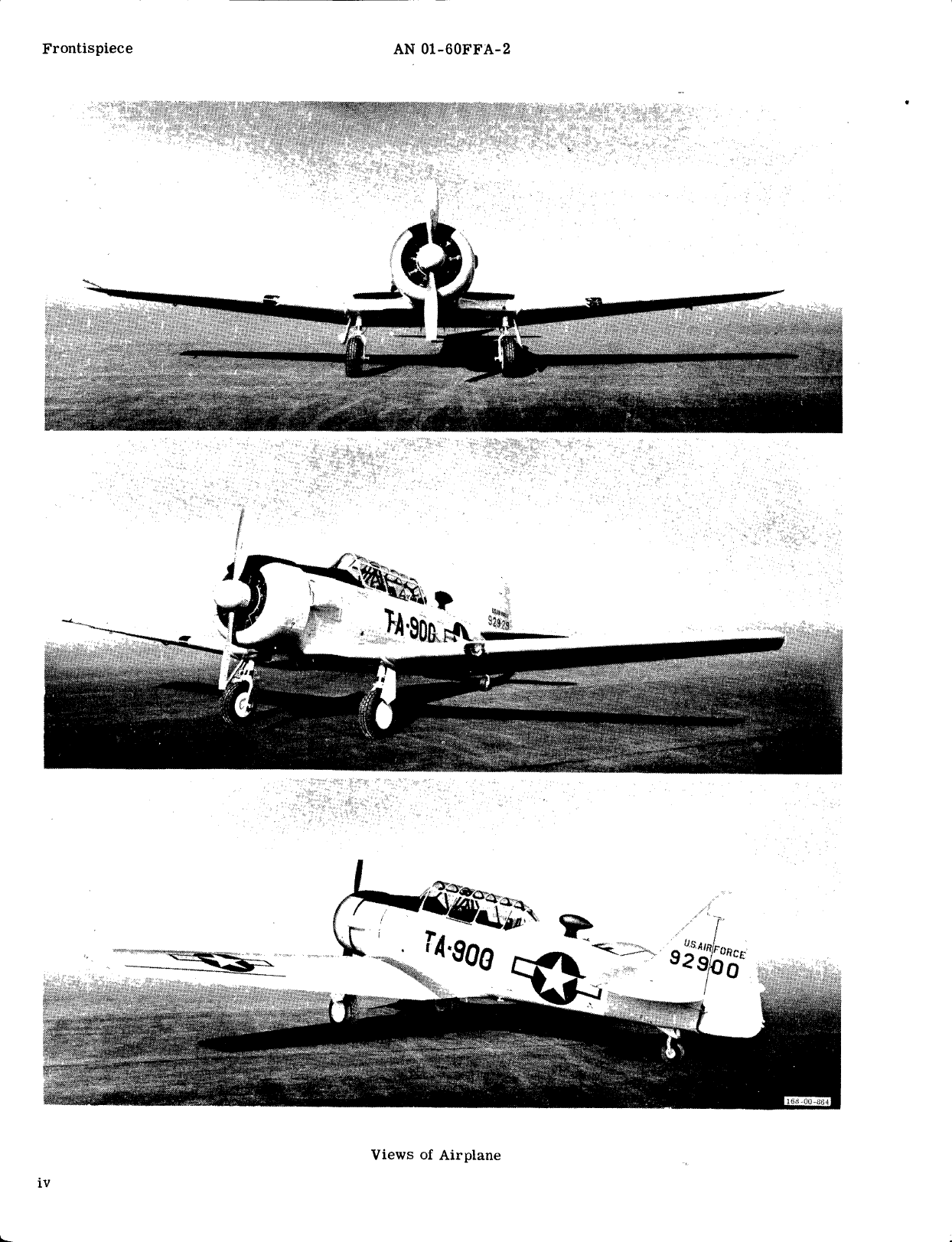 Sample page 7 from AirCorps Library document: Maintenance Instructions for T-6G and LT-6G Aircraft