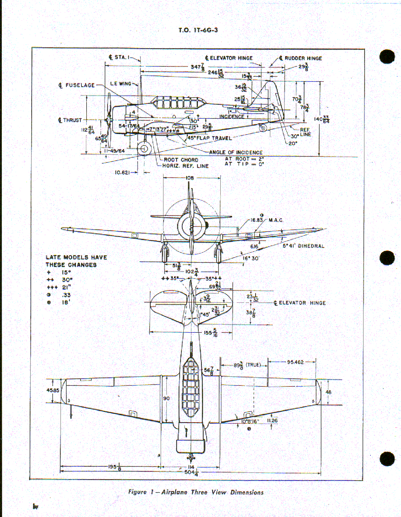 Sample page 6 from AirCorps Library document: Structural Repair For T-6, SNJ-3, SNJ-4, SNJ-5, and SNJ-6 Aircraft