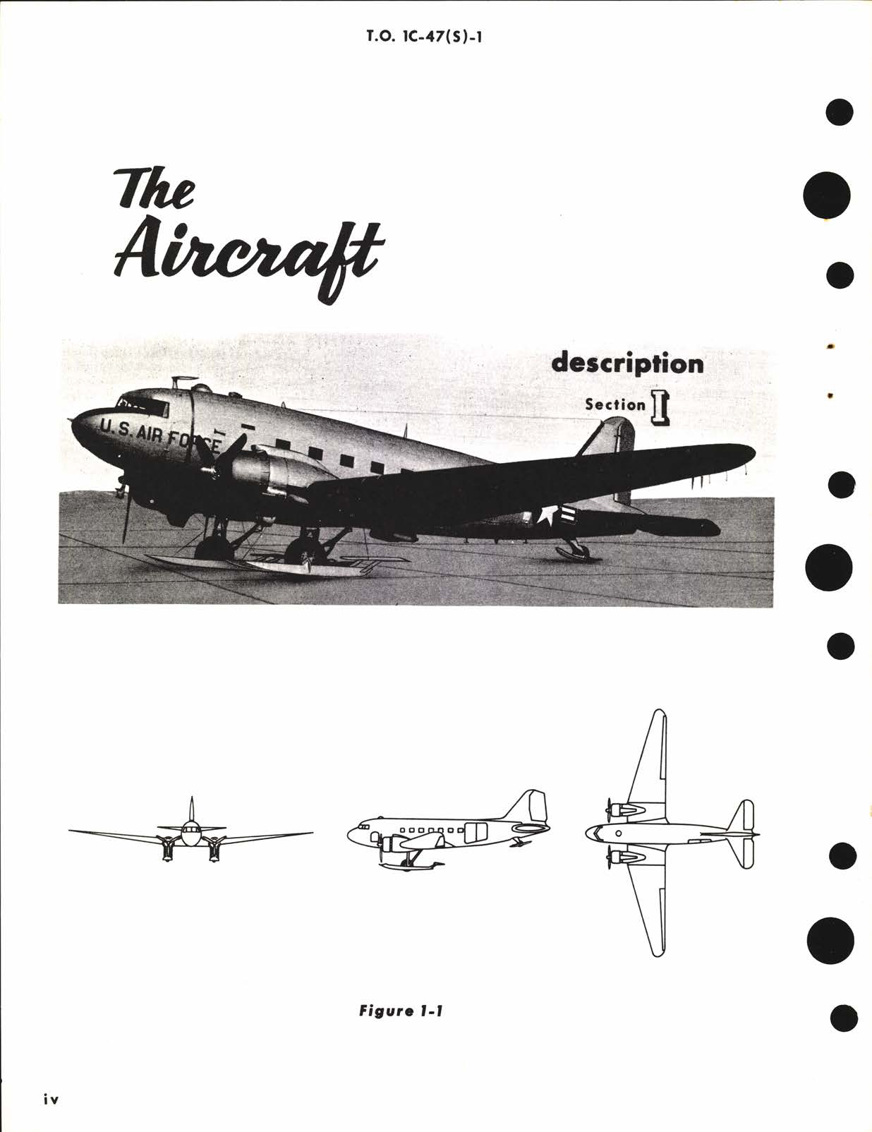 Sample page 6 from AirCorps Library document: Flight Manual for SC-47