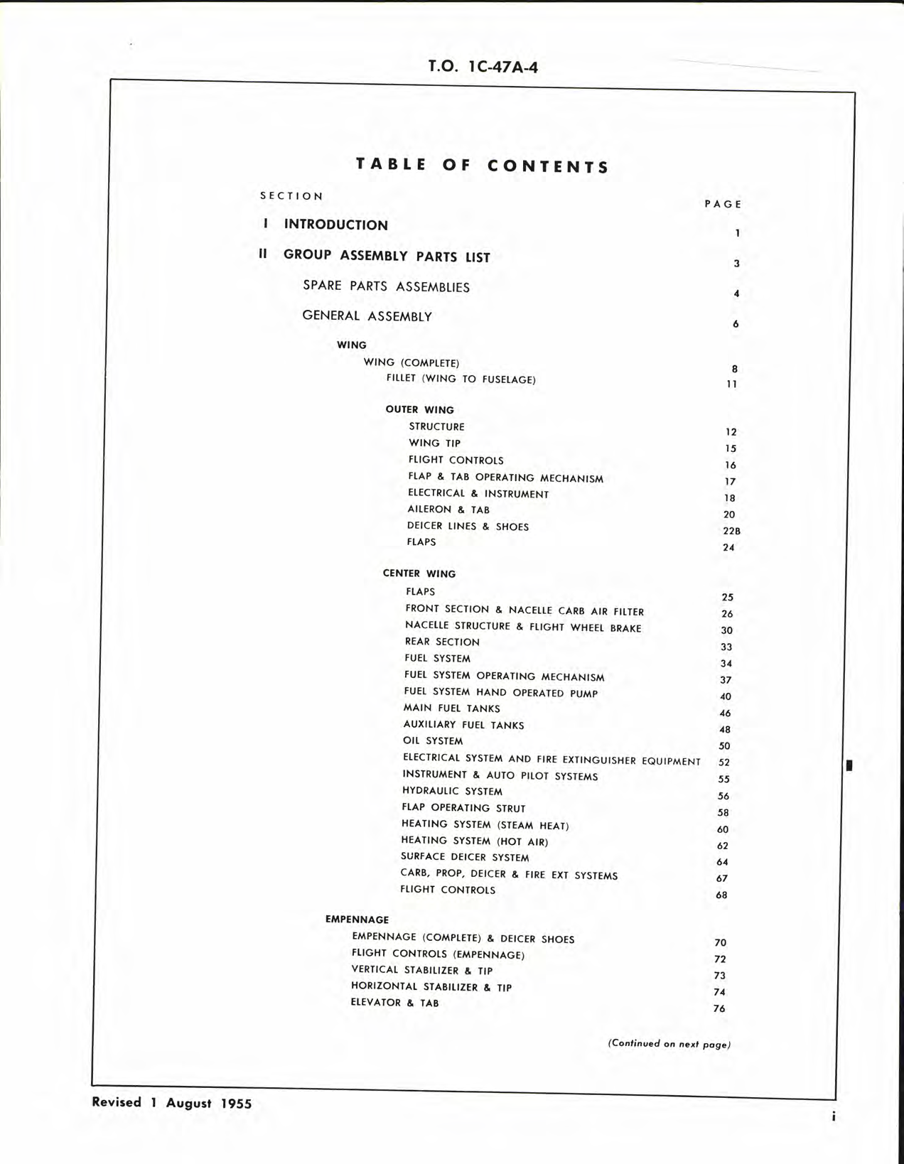 Sample page 5 from AirCorps Library document: Illustrated Parts Breakdown for C-47A and R4D-5 Aircraft