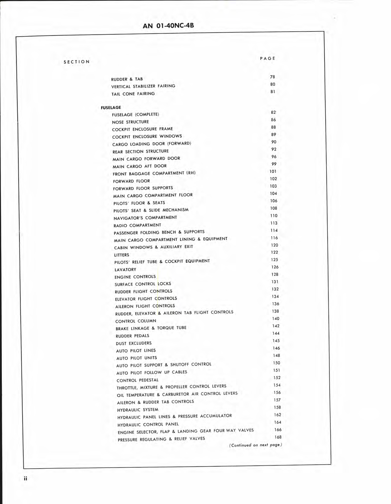 Sample page 6 from AirCorps Library document: Illustrated Parts Breakdown for C-47A and R4D-5 Aircraft