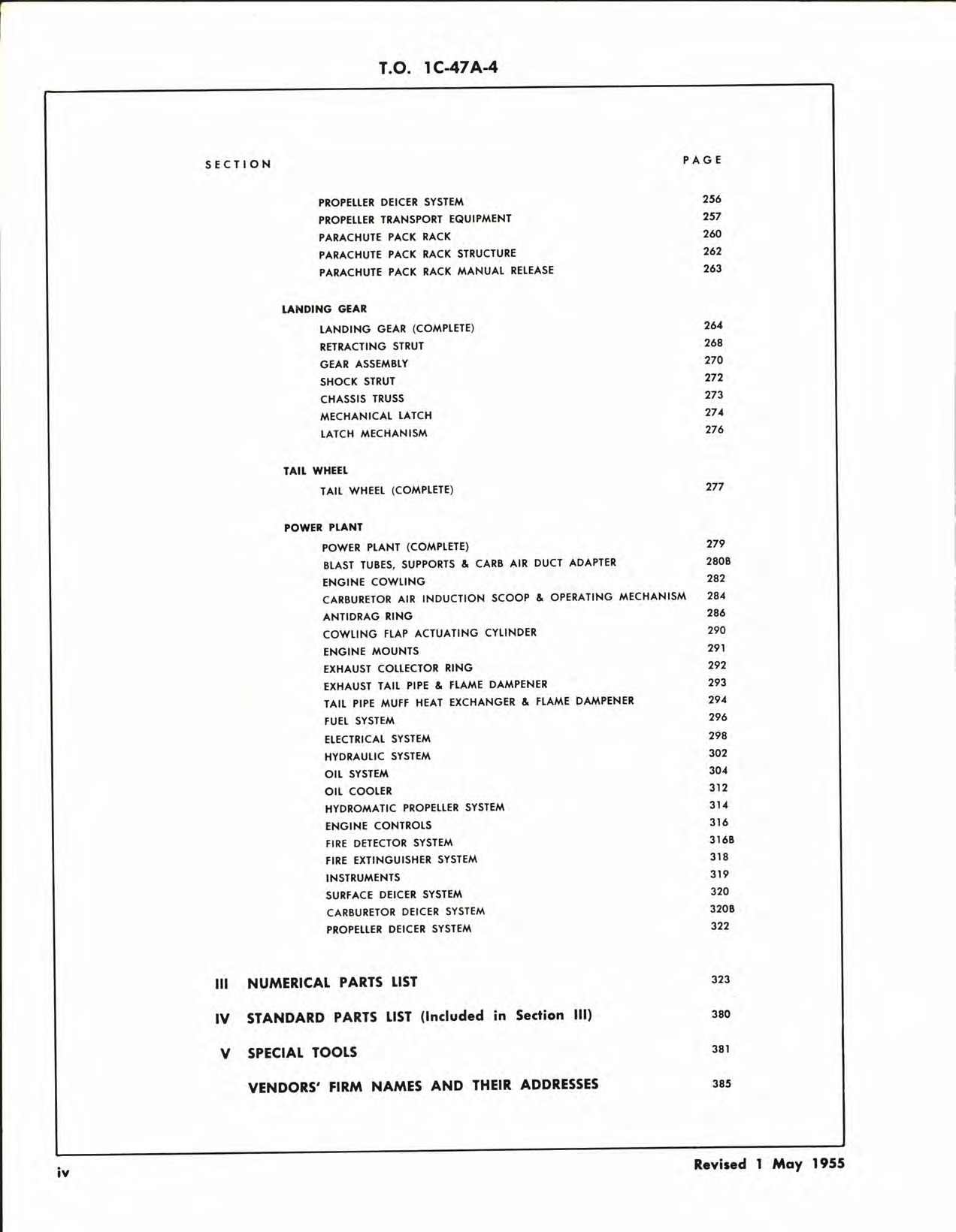 Sample page 8 from AirCorps Library document: Illustrated Parts Breakdown for C-47A and R4D-5 Aircraft